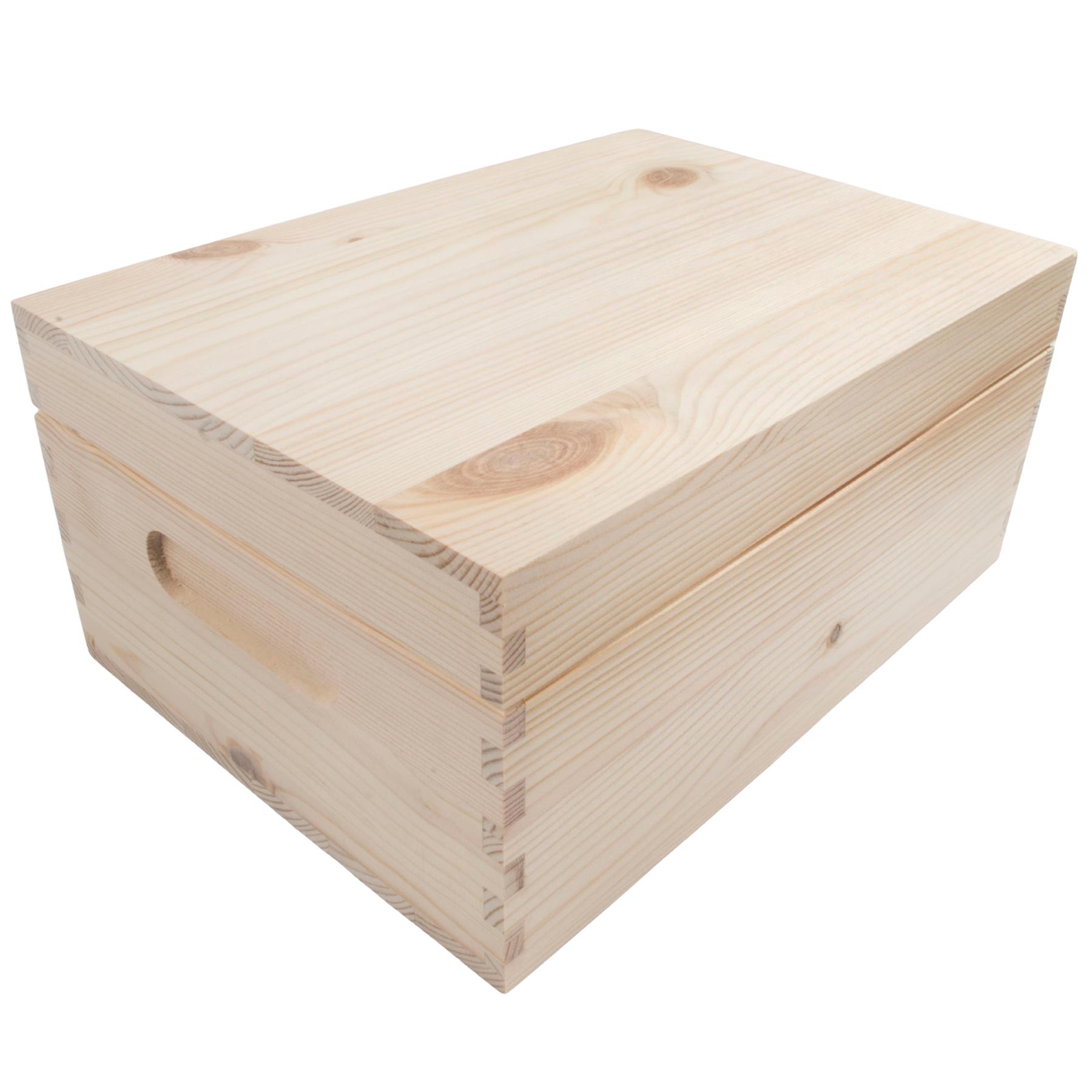 Wooden Boxes / Choice of 5 Sizes / Home Storage Keepsake Memory Solutions DIY - Picture 39 of 81