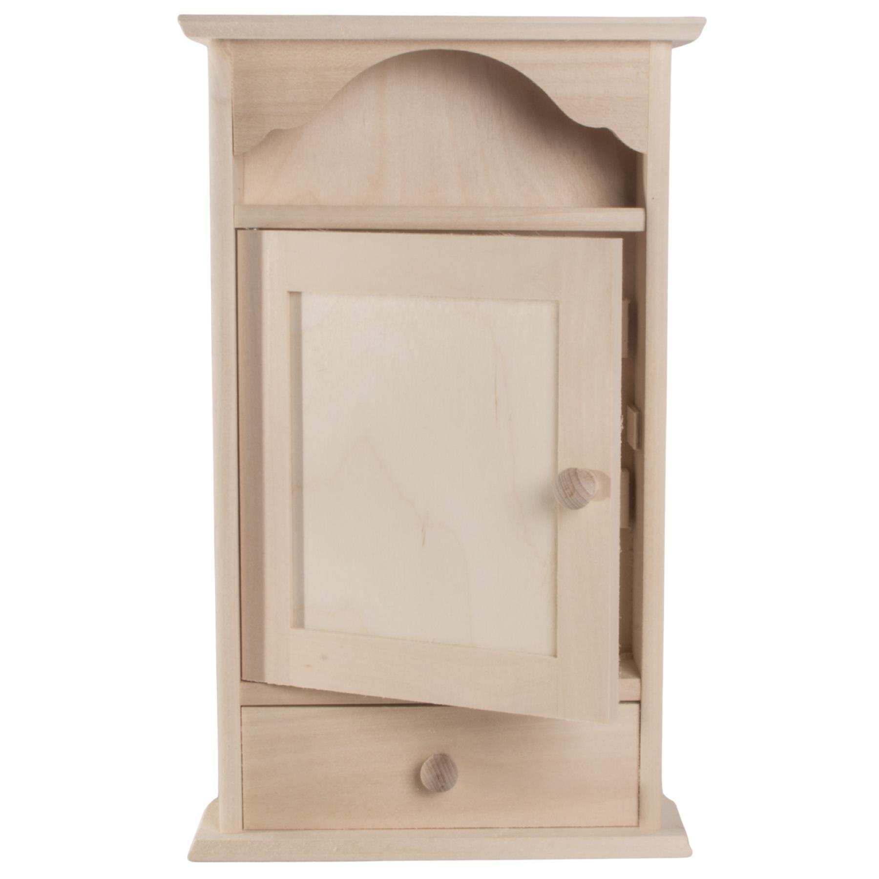 Wooden Key Box Decorative Wall Hanging Cabinet Rack Holder Cupboard Organiser - Picture 103 of 105