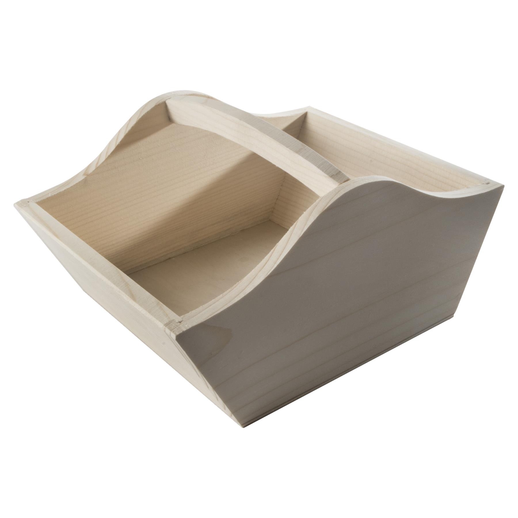 Pinewood Easter Basket Hamper Carrier Trug To Decorate Paint Yourself | 2 Sizes - Picture 19 of 19