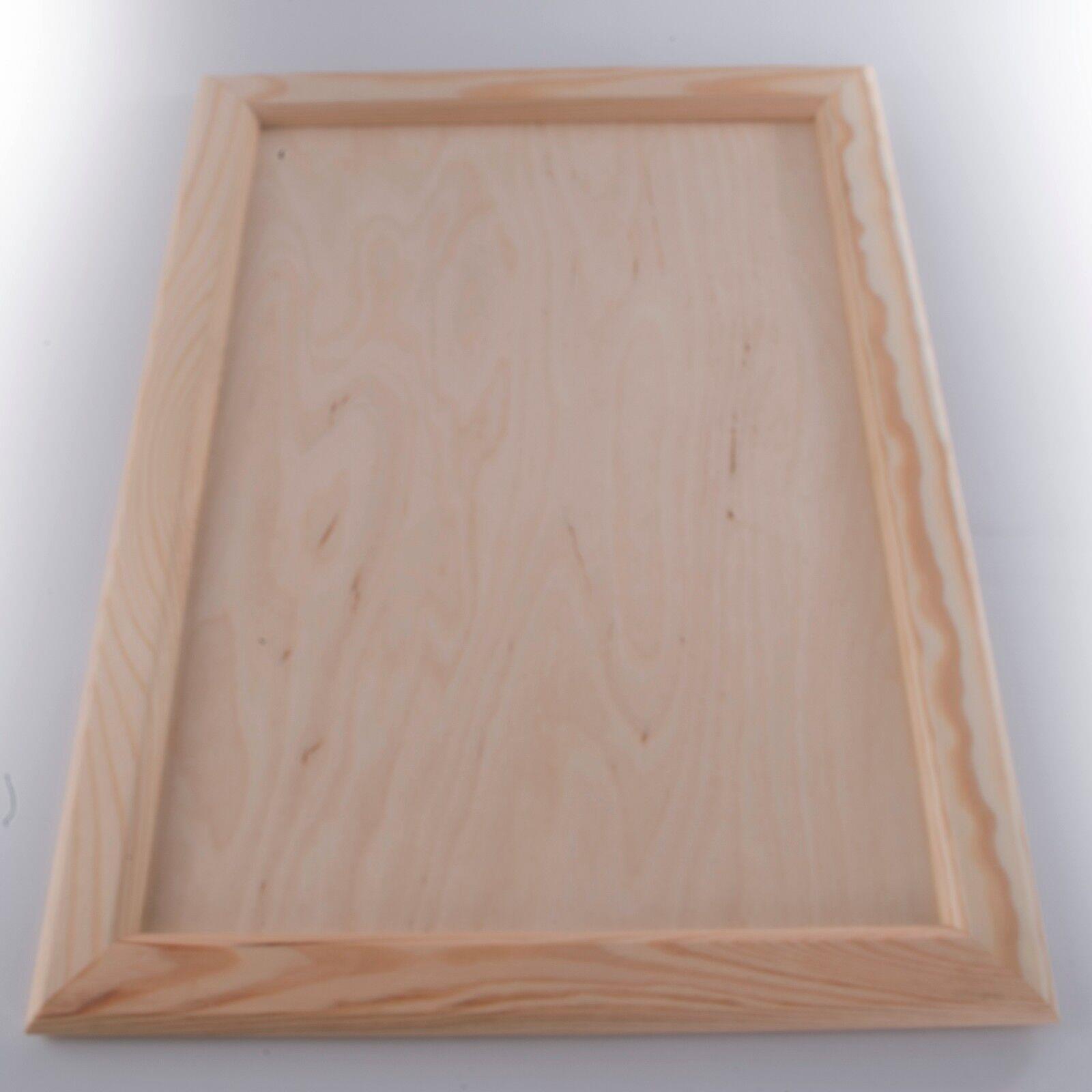 Unpainted Wood Canvas Framed Board Panels Hanging Painting Drawing Display Craft - Picture 19 of 22