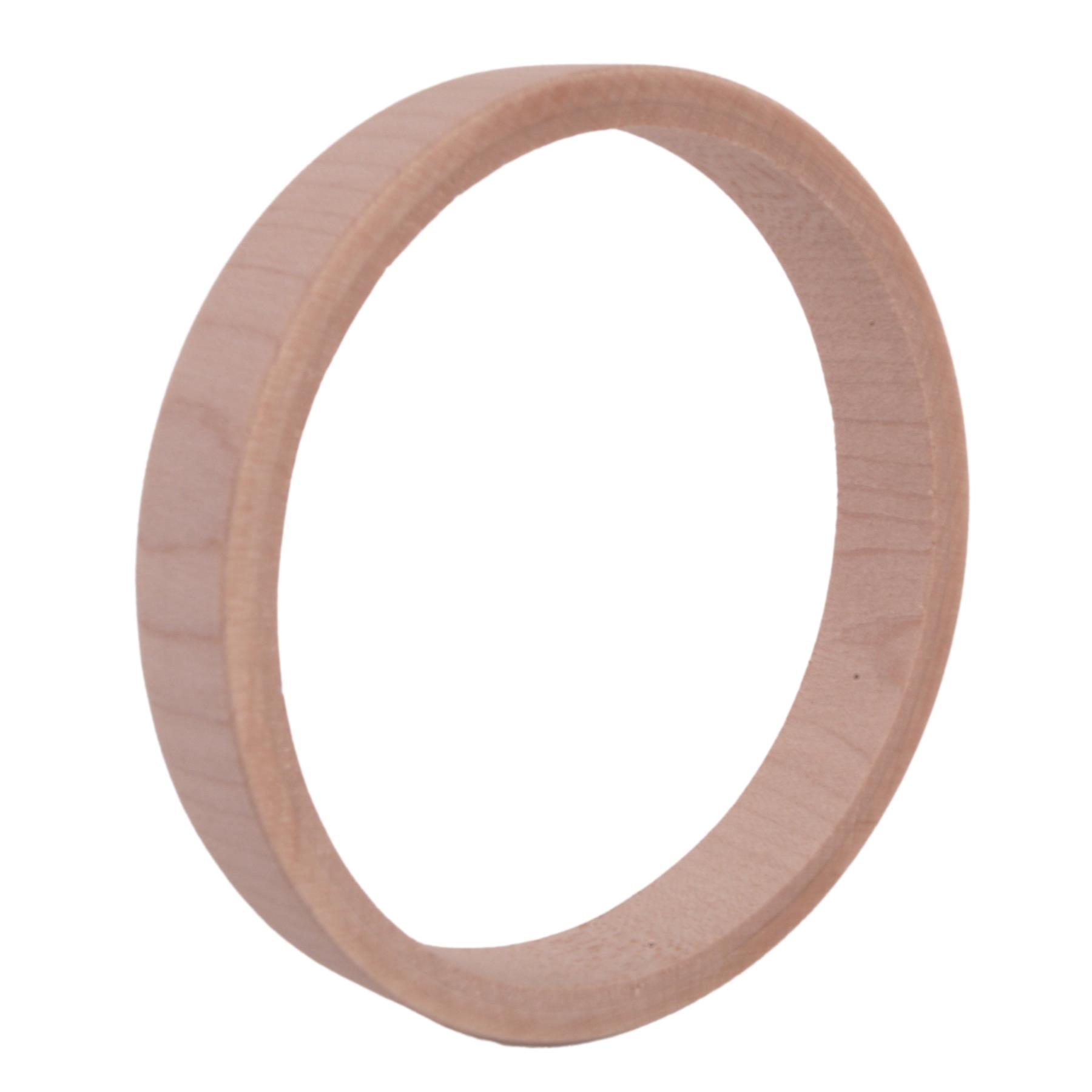 Flat Natural Unfinished Wooden Bracelet Bangles Wristlet Craft DIY Decorating - Picture 12 of 71