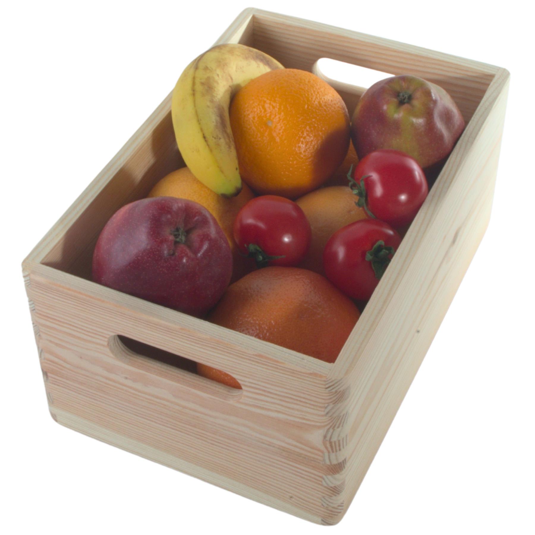 Wooden Stacking Storage Boxes Narrow Small Spaces Bathroom Kitchen Slim Crates - Picture 22 of 61