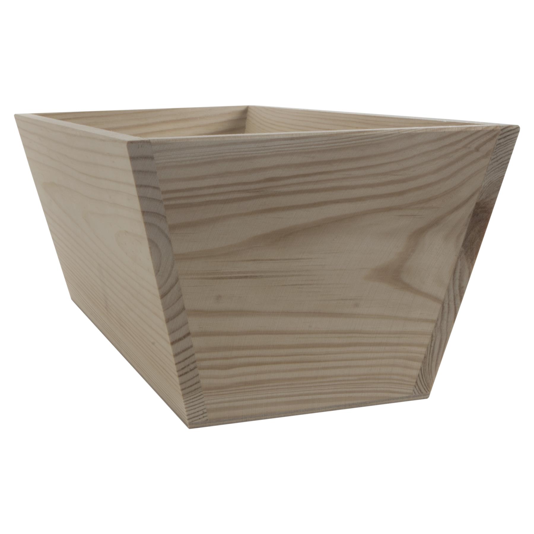 Wooden Indoor Plant Pots Vintage Style Decorative Planter Boxes for Art Craft - Picture 29 of 35