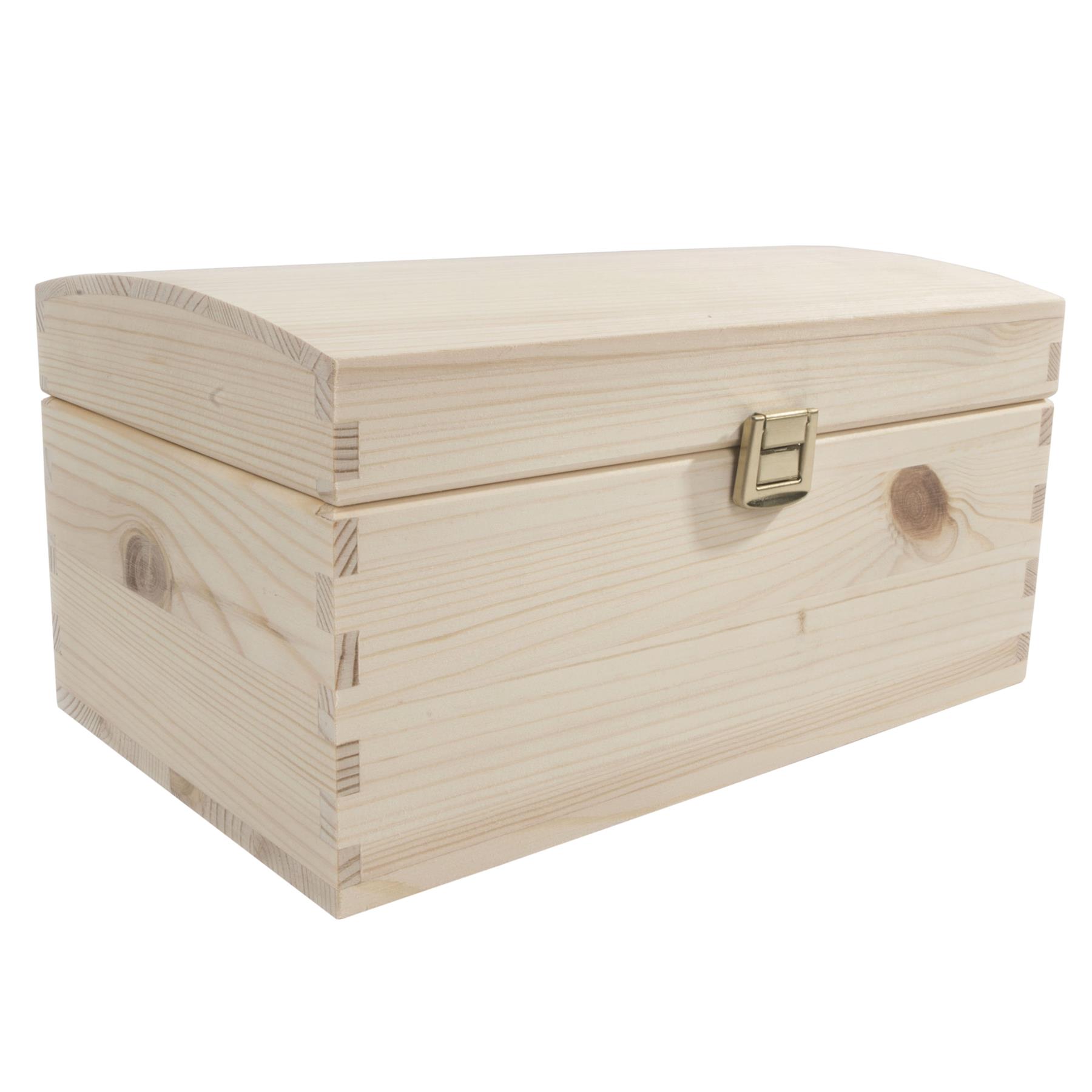 Wooden Storage Boxes / 5 Sizes / Treasure Chest Keepsake Trinket Memory Souvenir - Picture 25 of 70