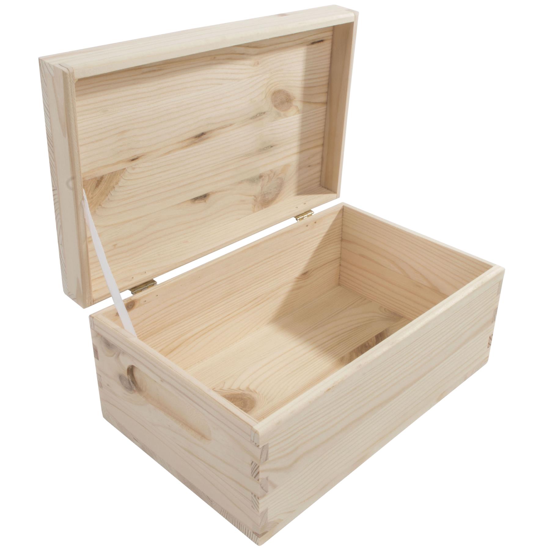 Wooden Boxes / Choice of 5 Sizes / Home Storage Keepsake Memory Solutions DIY - Picture 35 of 81