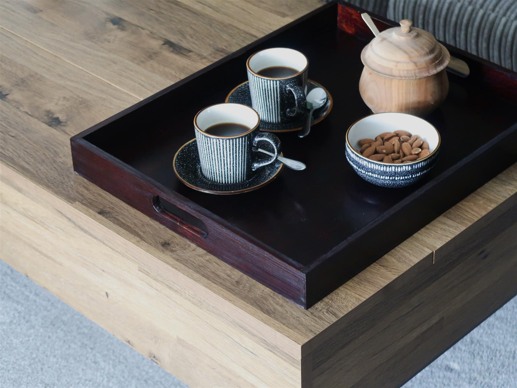 Wooden Serving Trays | Various Colours & Sizes | Hand-stained Breakfast Platters - Picture 56 of 123
