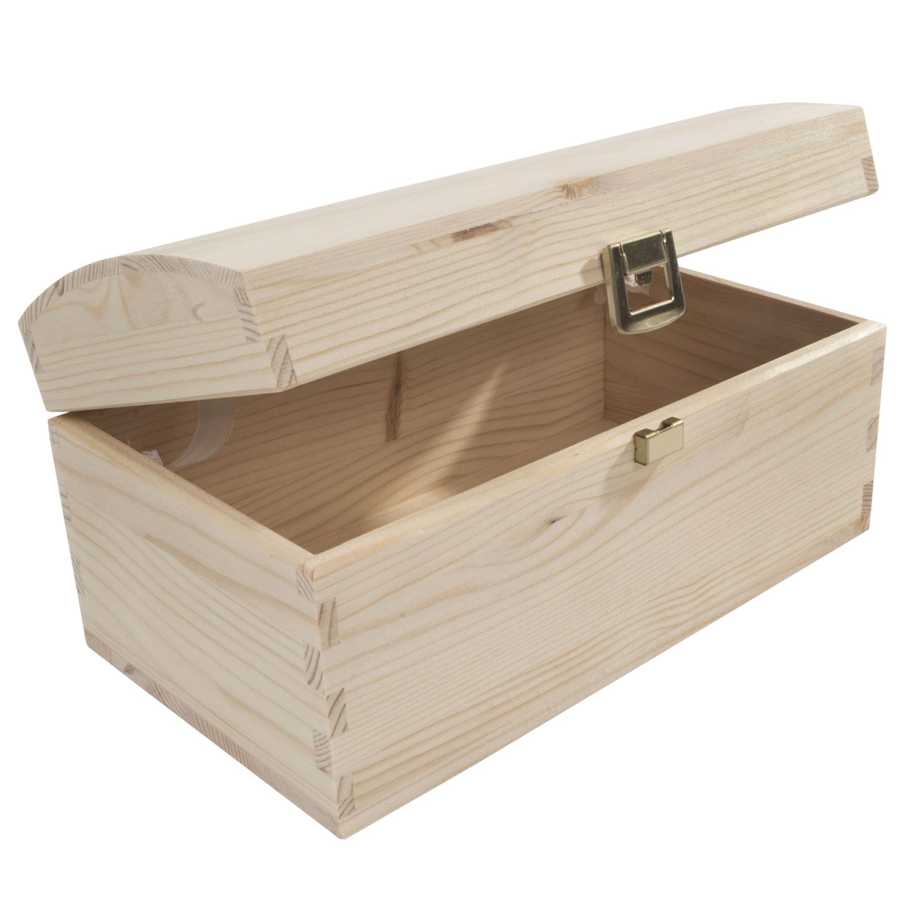 Wooden Storage Boxes / 5 Sizes / Treasure Chest Keepsake Trinket Memory Souvenir - Picture 7 of 70