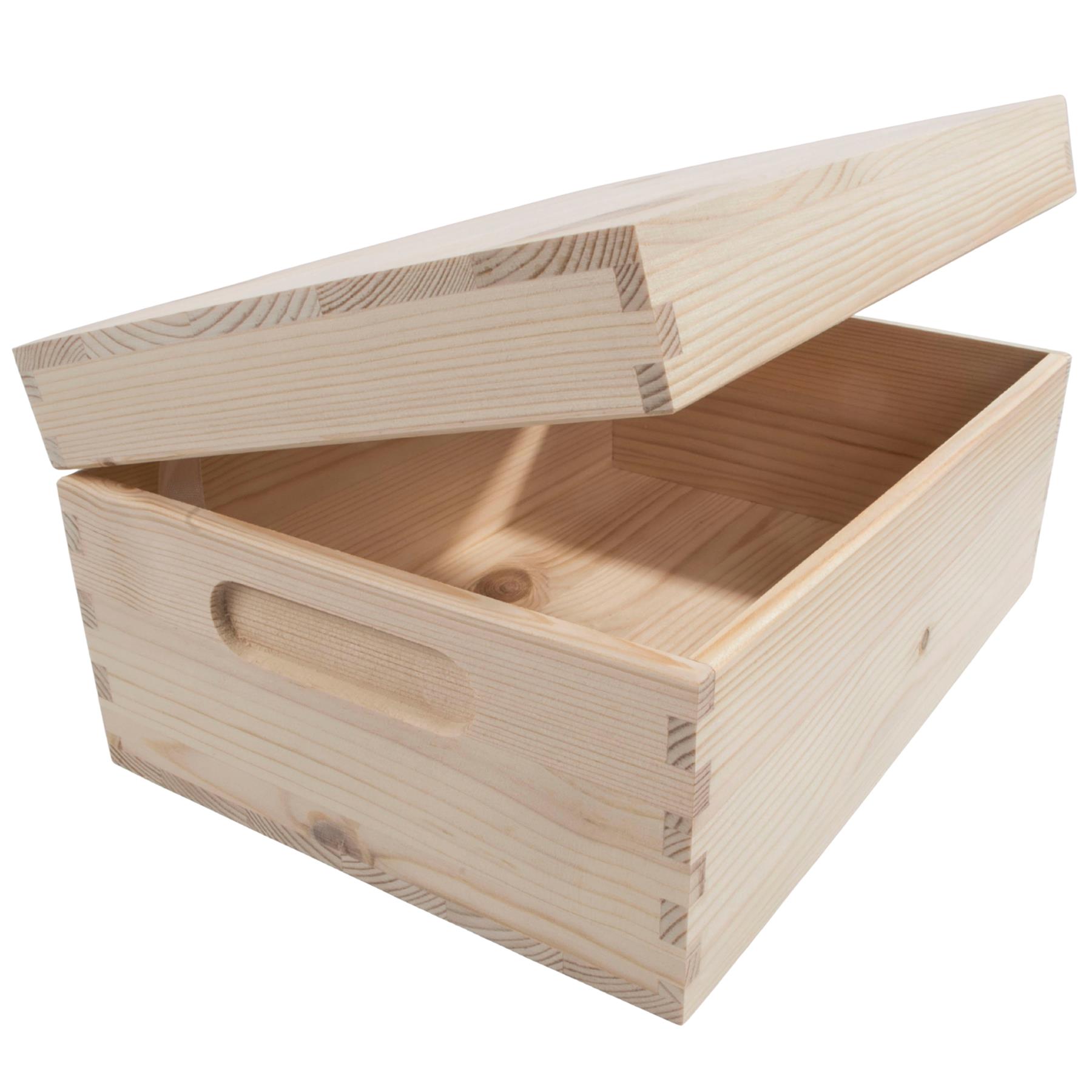 Wooden Boxes / Choice of 5 Sizes / Home Storage Keepsake Memory Solutions DIY - Picture 45 of 81