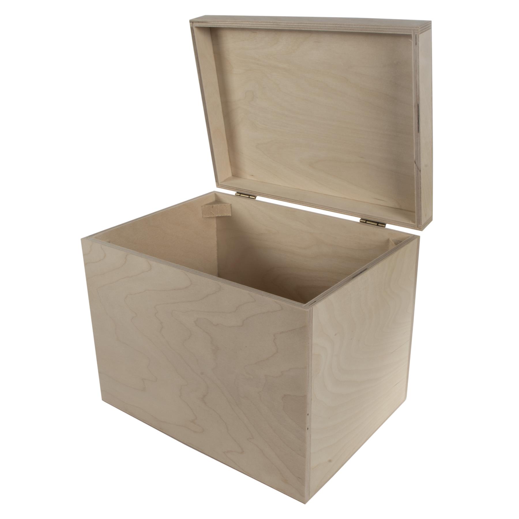 Low High Memorabilia Wooden Boxes With Lid For Burning Staining Decoupage Craft - Picture 14 of 30