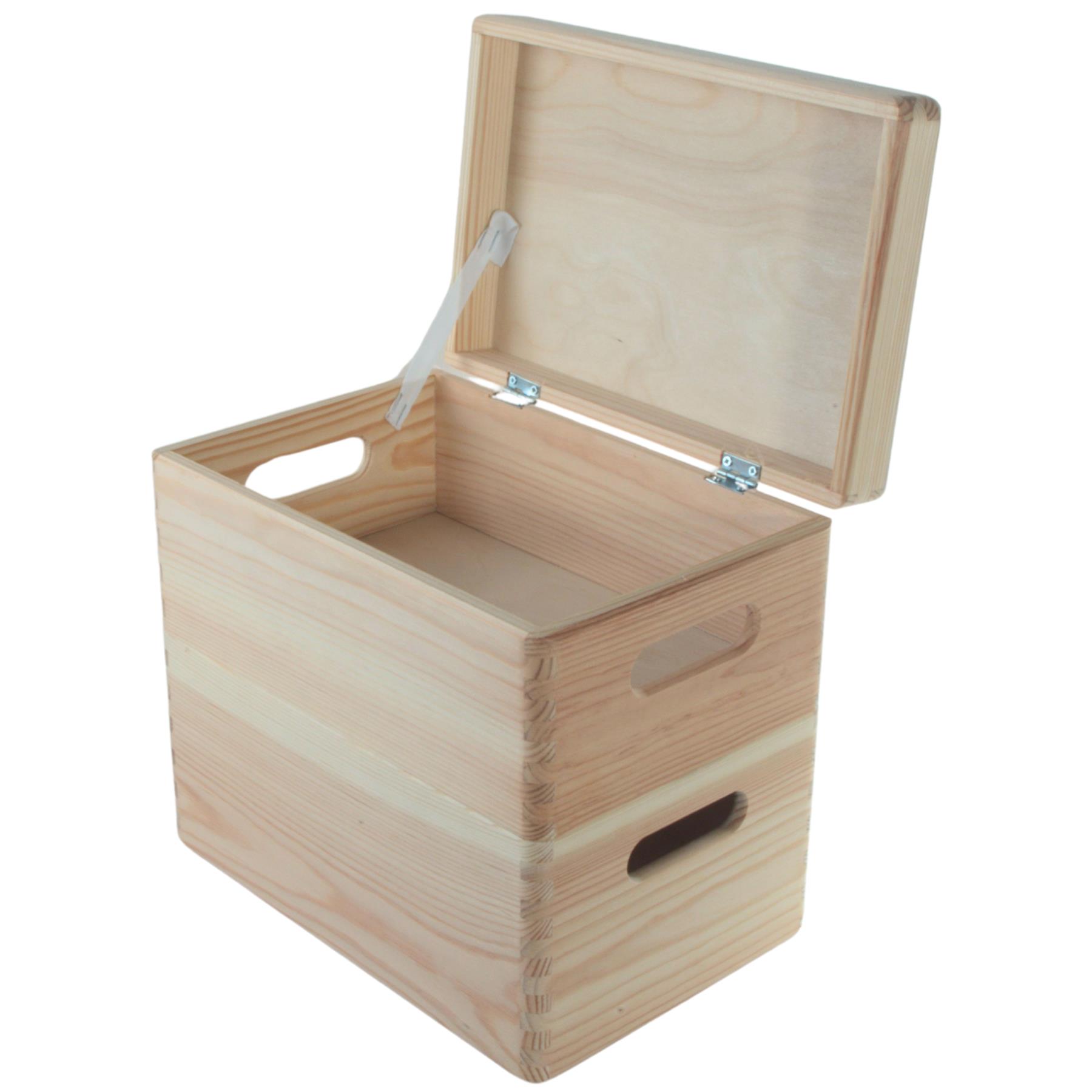 Wooden Stacking Storage Boxes Narrow Small Spaces Bathroom Kitchen Slim Crates - Picture 43 of 61