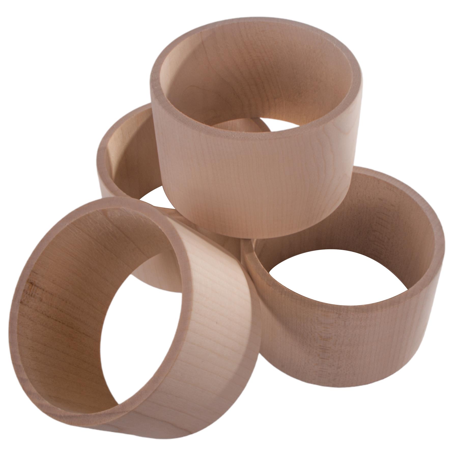 Flat Natural Unfinished Wooden Bracelet Bangles Wristlet Craft DIY Decorating - Picture 64 of 71