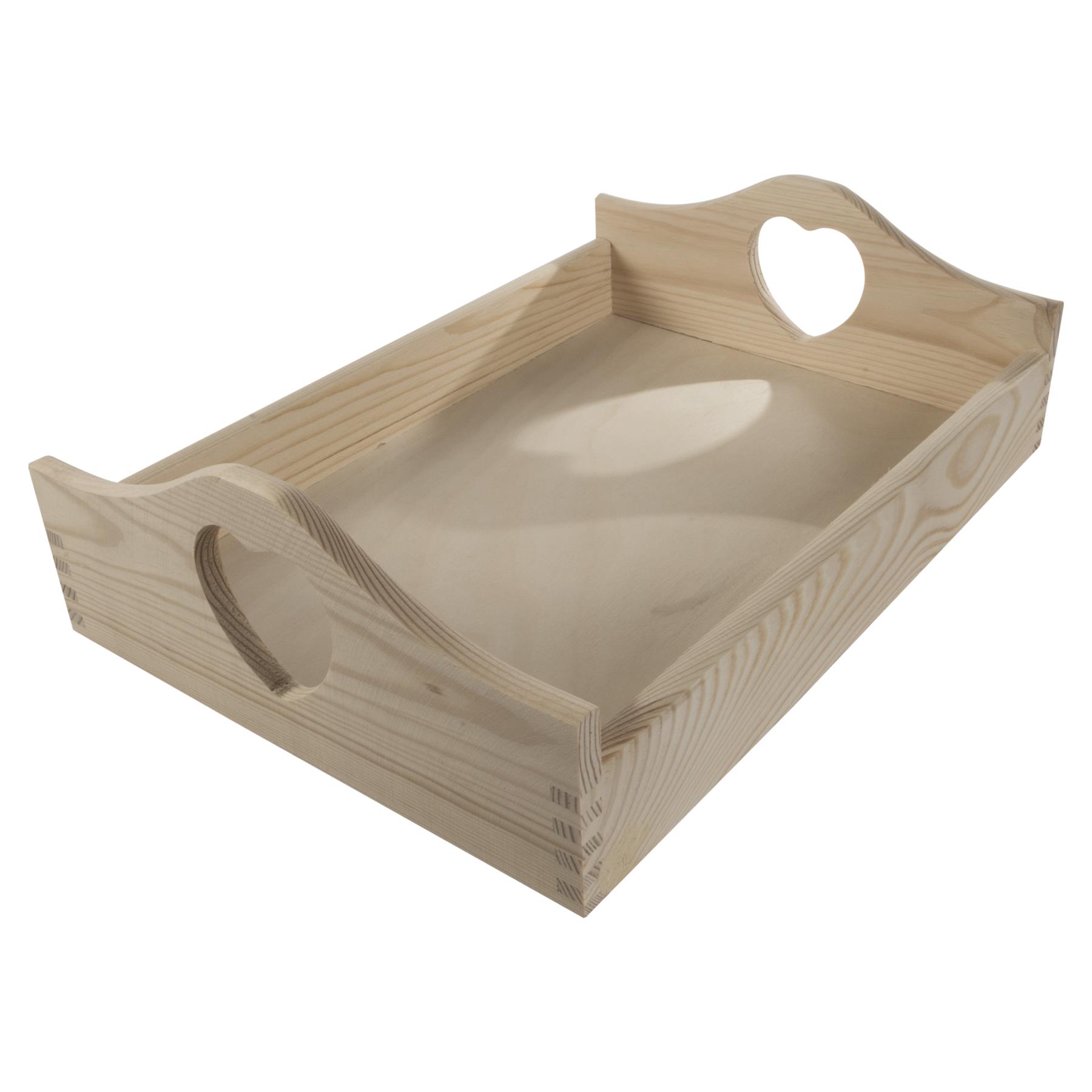 Decorative Serving Trays | Plain Pinewood | Tea Coffee Milk Breakfast Parties - Picture 56 of 144