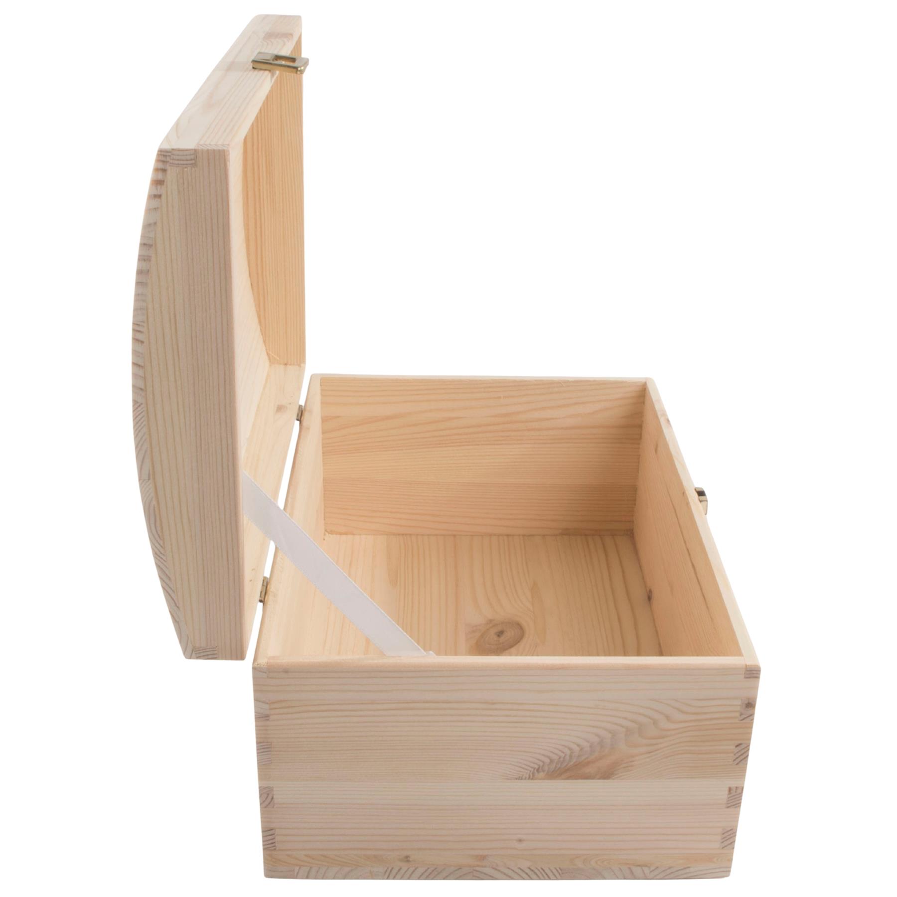 Wooden Storage Boxes / 5 Sizes / Treasure Chest Keepsake Trinket Memory Souvenir - Picture 43 of 70