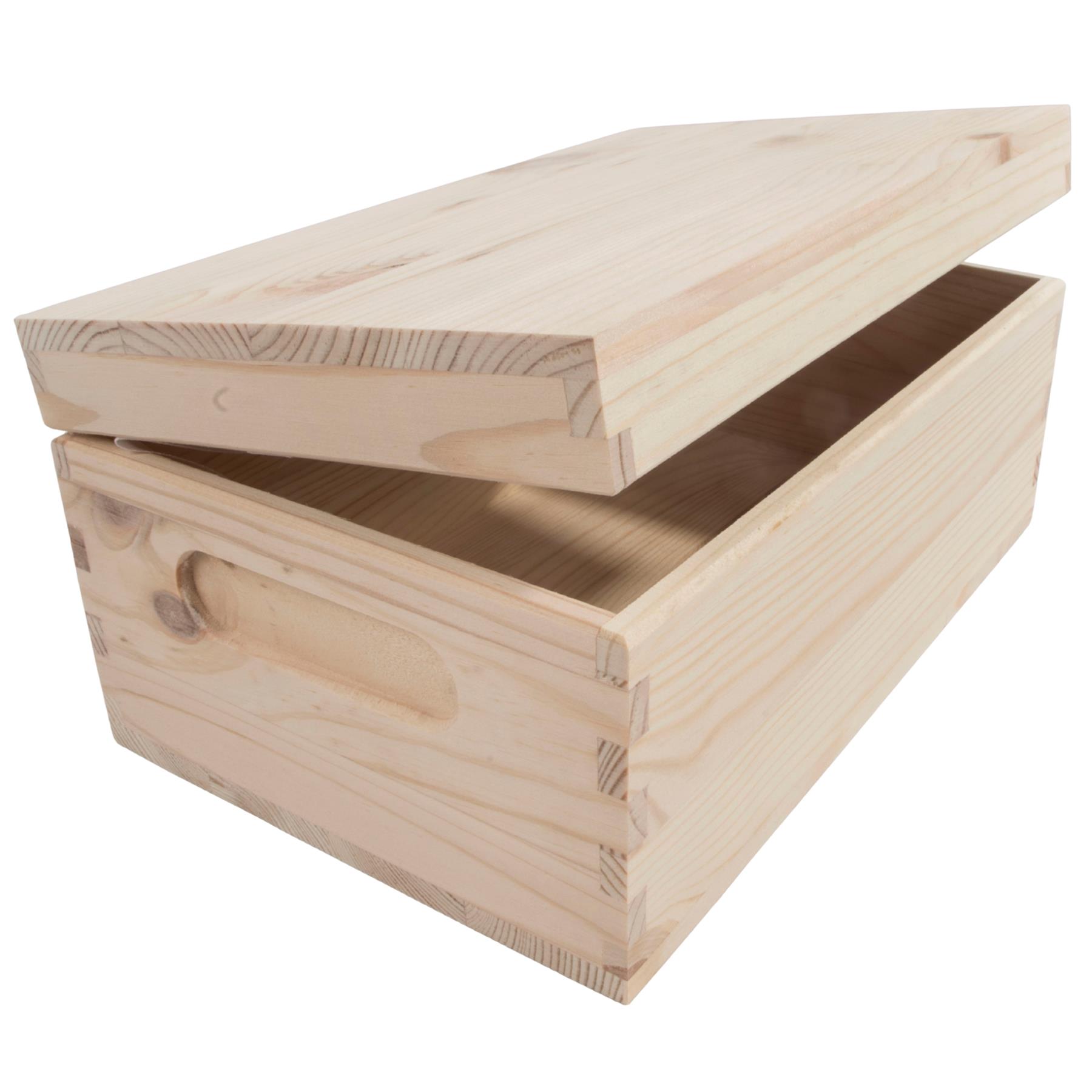 Wooden Boxes / Choice of 5 Sizes / Home Storage Keepsake Memory Solutions DIY - Picture 33 of 81