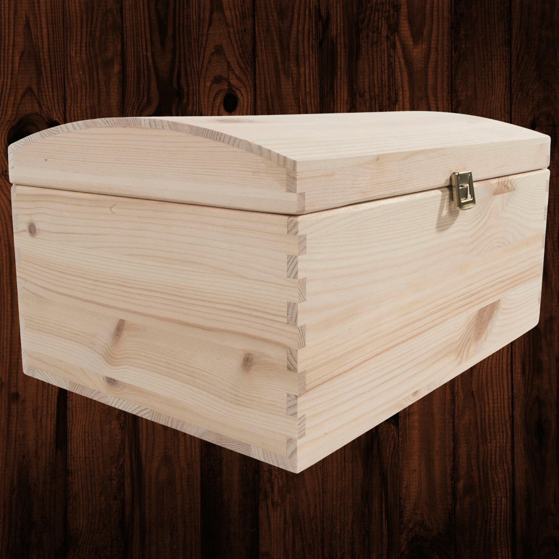 Wooden Storage Boxes / 5 Sizes / Treasure Chest Keepsake Trinket Memory Souvenir - Picture 69 of 70