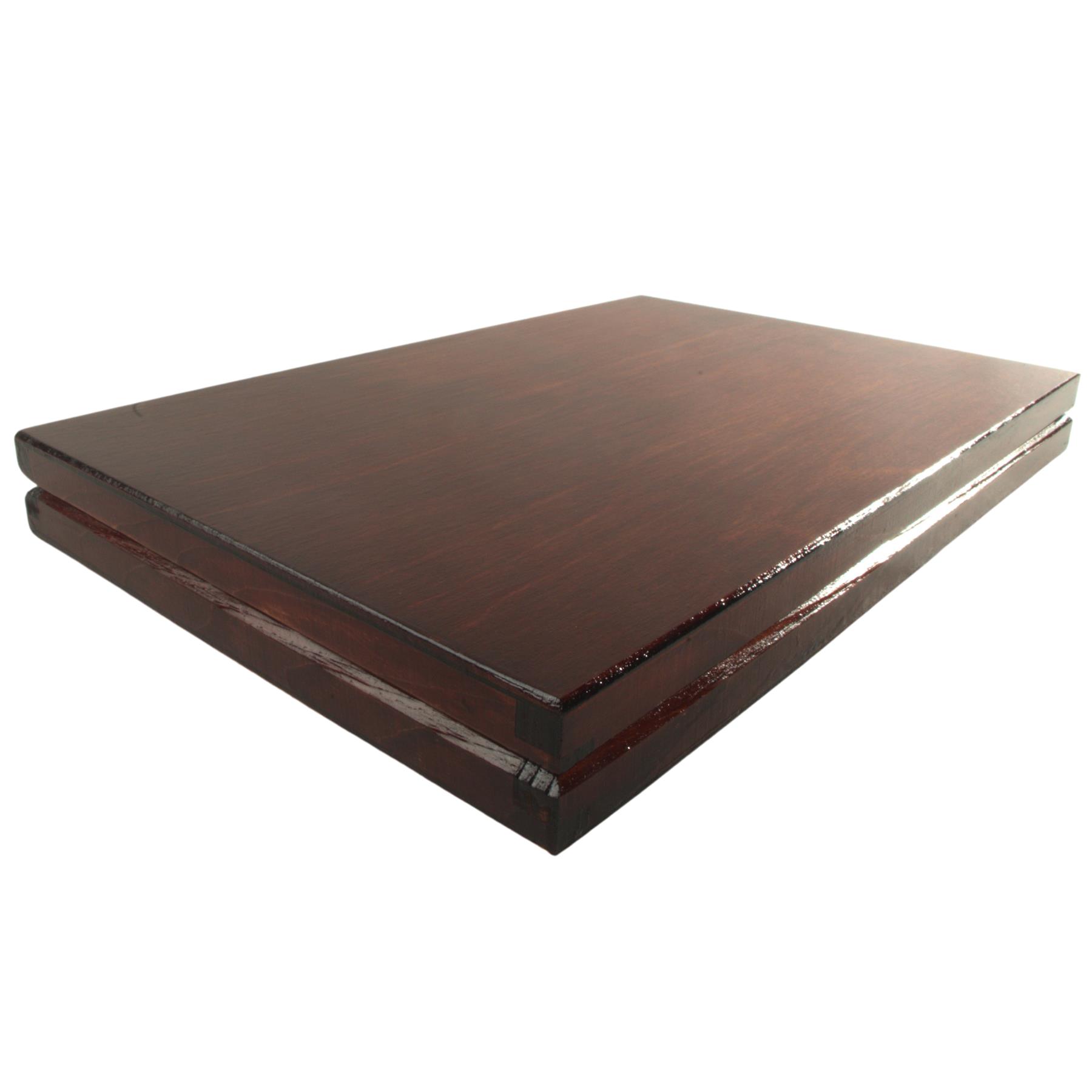 Hand-stained Wooden 40 Compartments Shallow Boxes for Gems Beads Jewellery - Picture 50 of 60