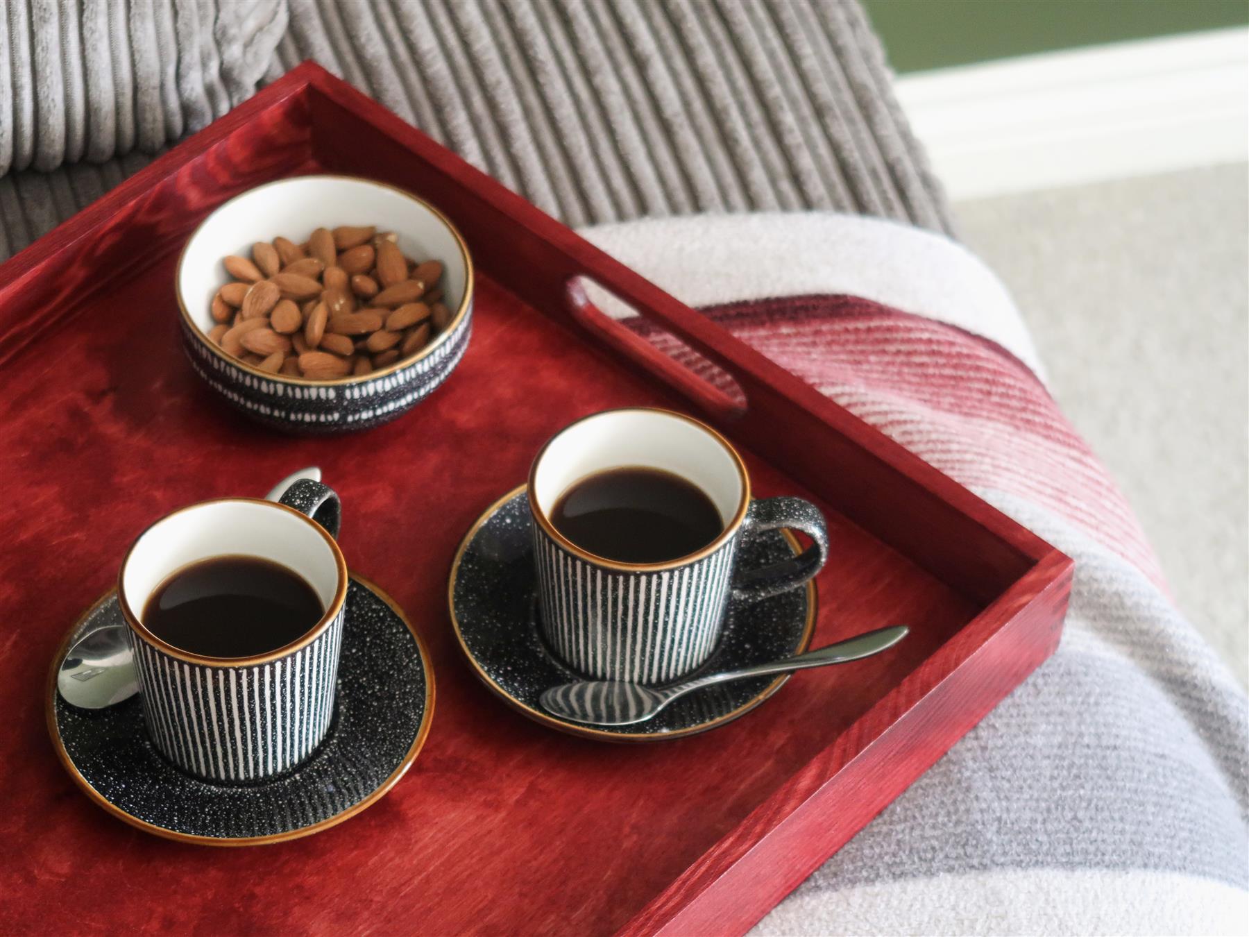 Wooden Serving Trays | Various Colours & Sizes | Hand-stained Breakfast Platters - Picture 79 of 123