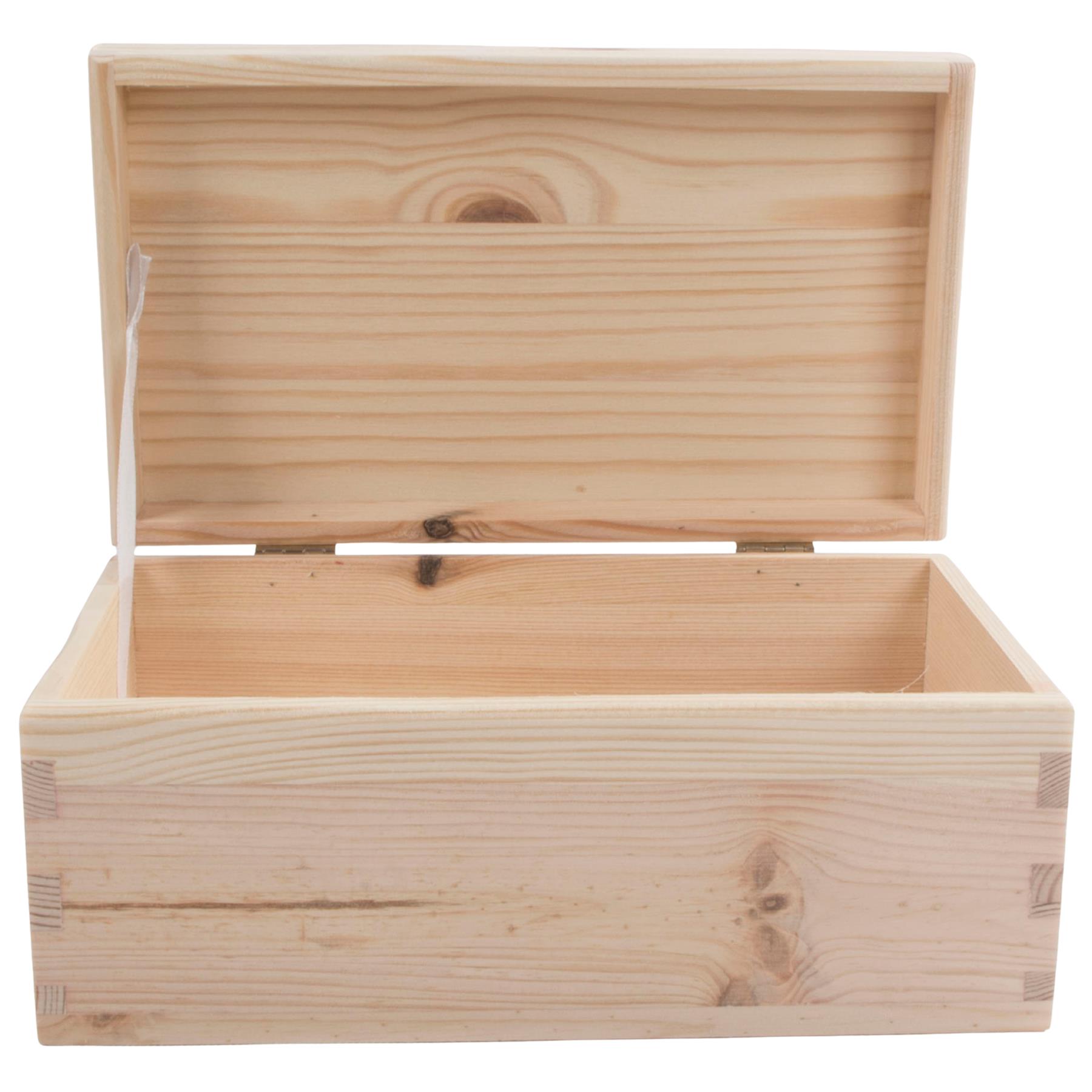 Wooden Boxes / Choice of 5 Sizes / Home Storage Keepsake Memory Solutions DIY - Picture 16 of 81