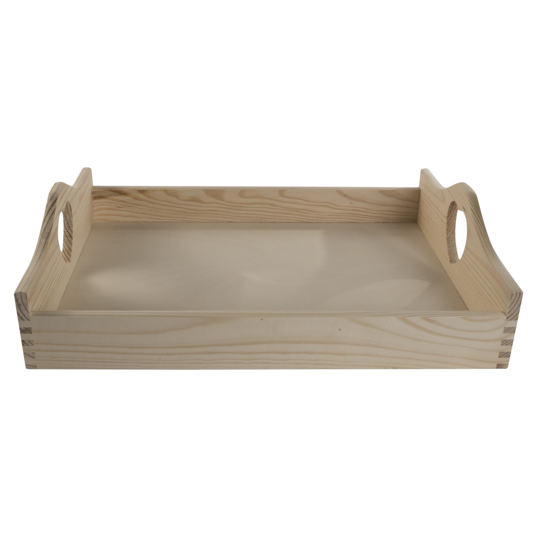 Decorative Serving Trays | Plain Pinewood | Tea Coffee Milk Breakfast Parties - Picture 104 of 144