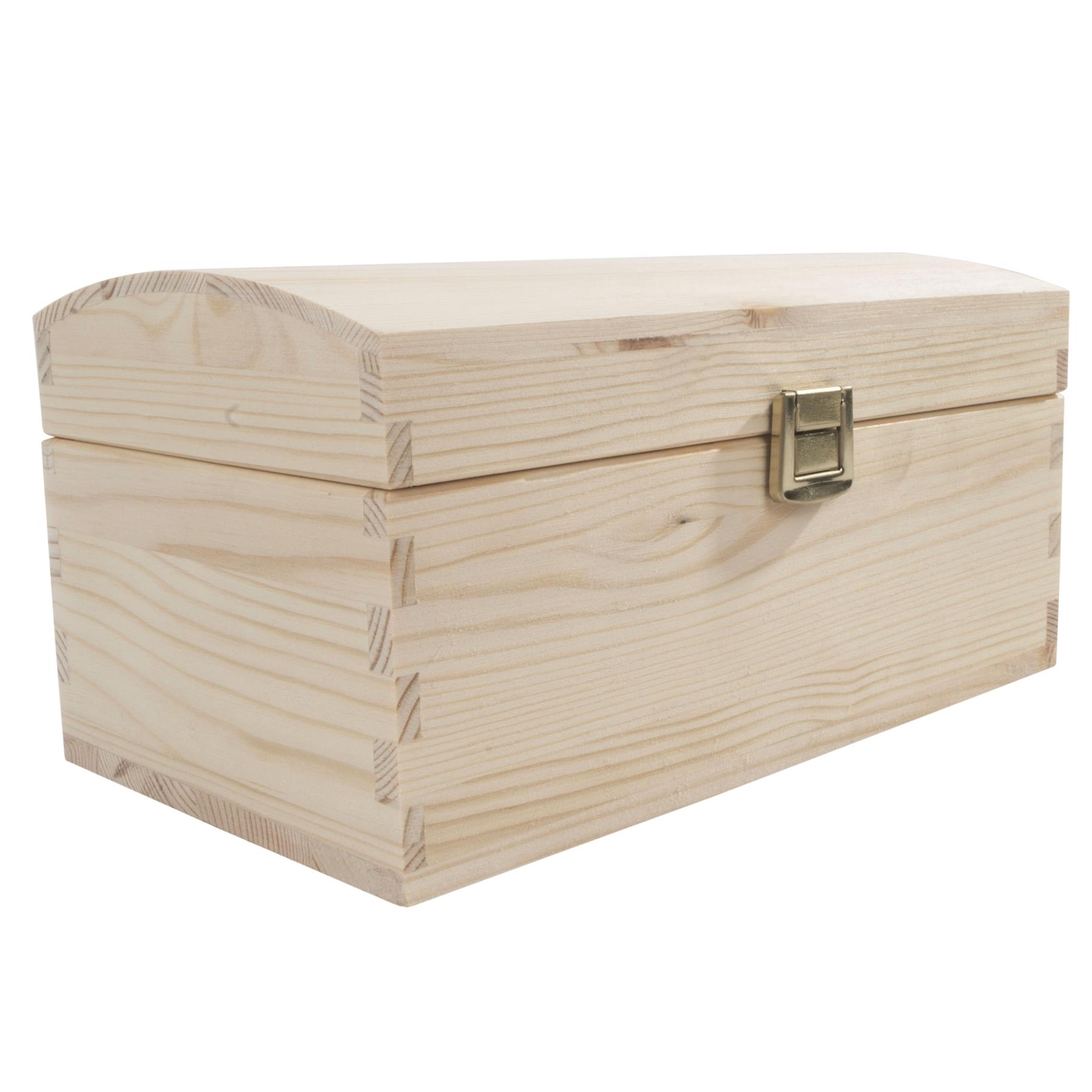 Wooden Storage Boxes / 5 Sizes / Treasure Chest Keepsake Trinket Memory Souvenir - Picture 15 of 70