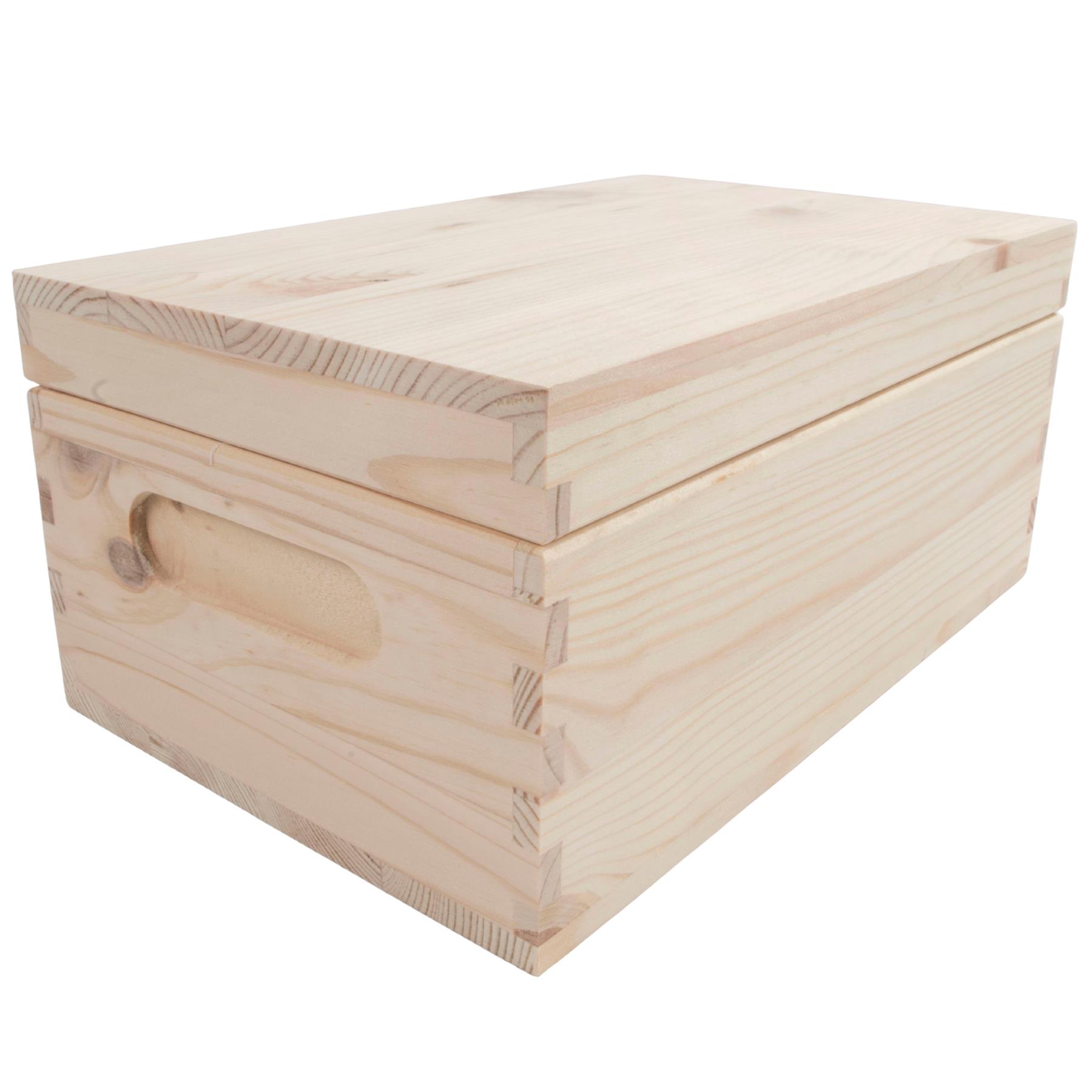 Wooden Boxes / Choice of 5 Sizes / Home Storage Keepsake Memory Solutions DIY - Picture 27 of 81
