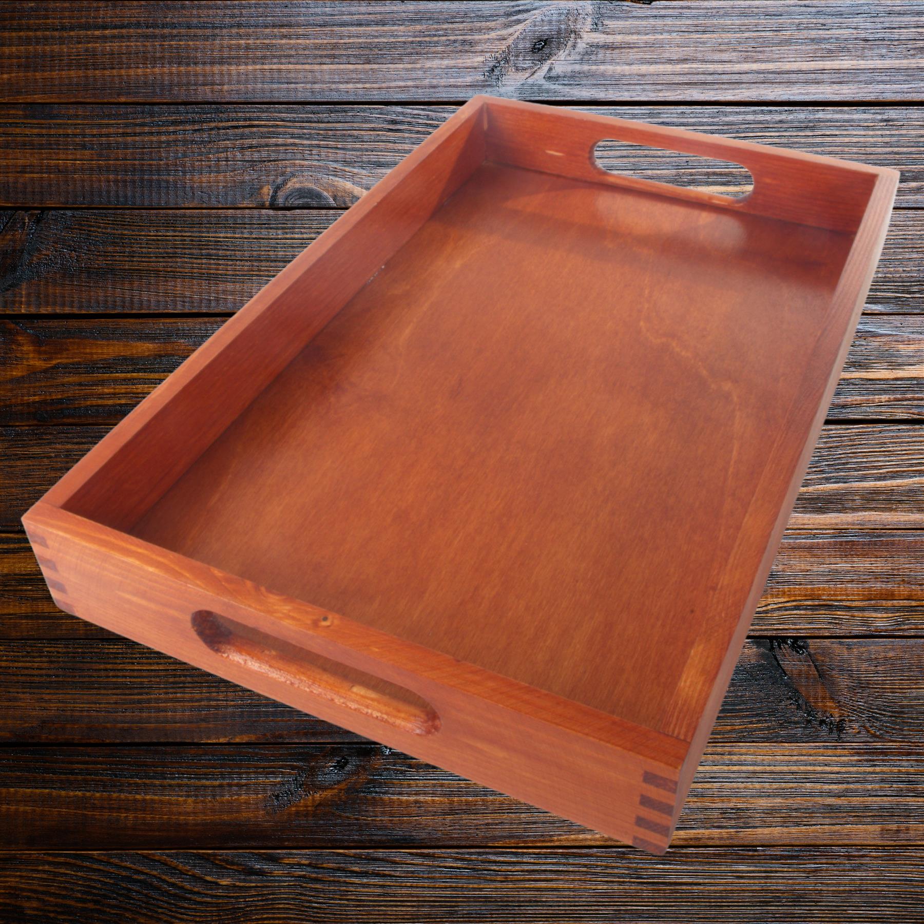 Wooden Serving Trays | Various Colours & Sizes | Hand-stained Breakfast Platters - Picture 65 of 123