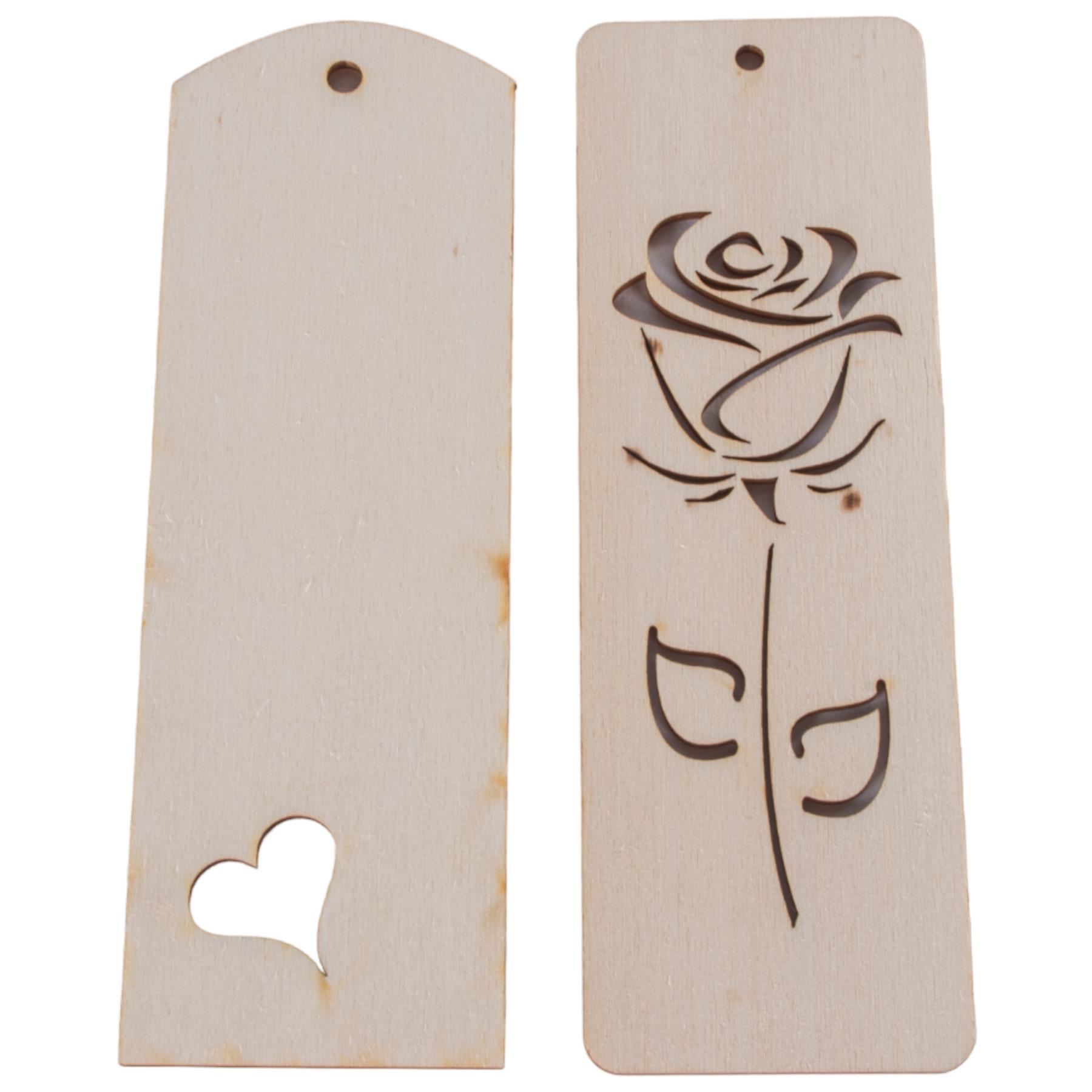 Wooden Bookmarks 7 Shapes - Picture 13 of 19