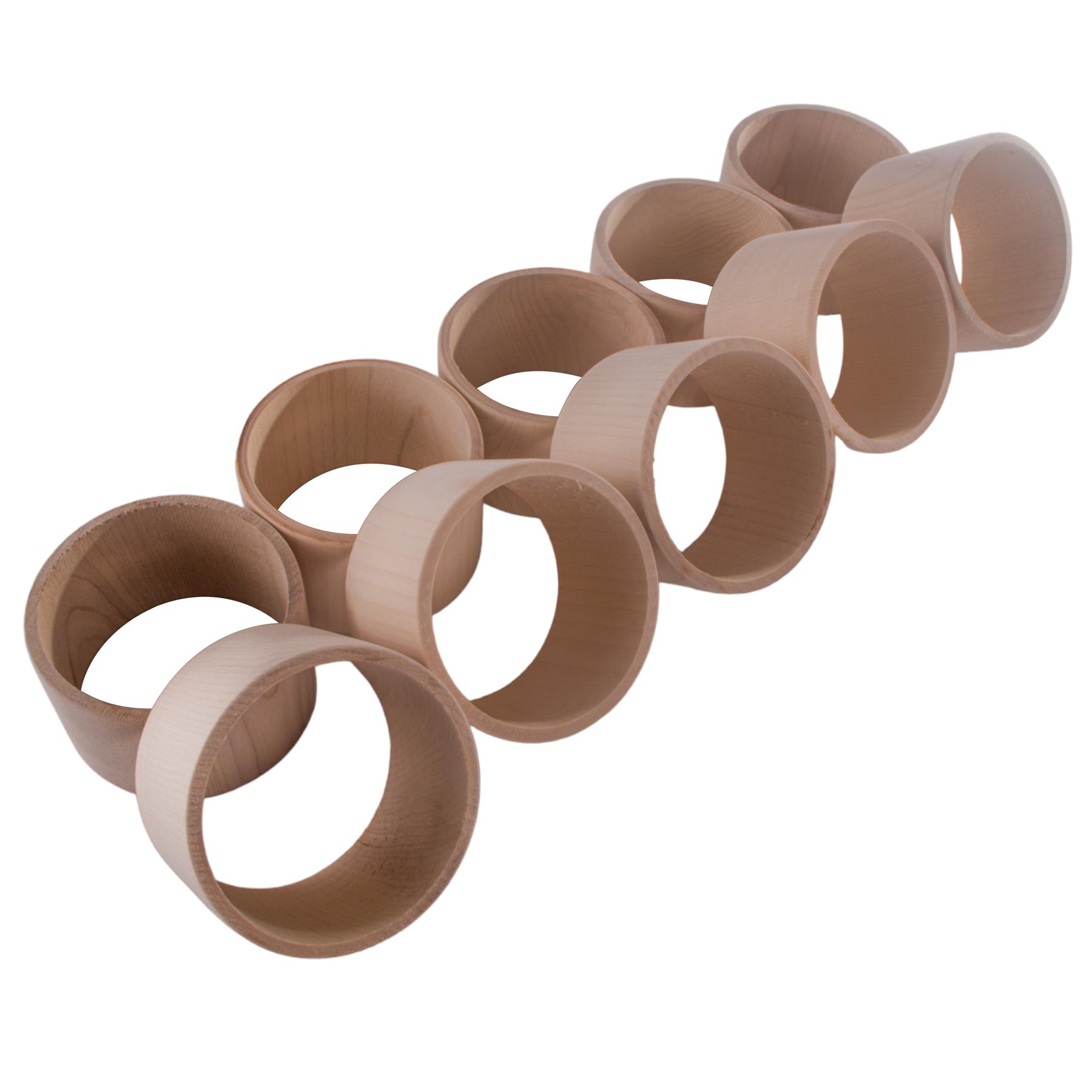 Flat Natural Unfinished Wooden Bracelet Bangles Wristlet Craft DIY Decorating - Picture 65 of 71