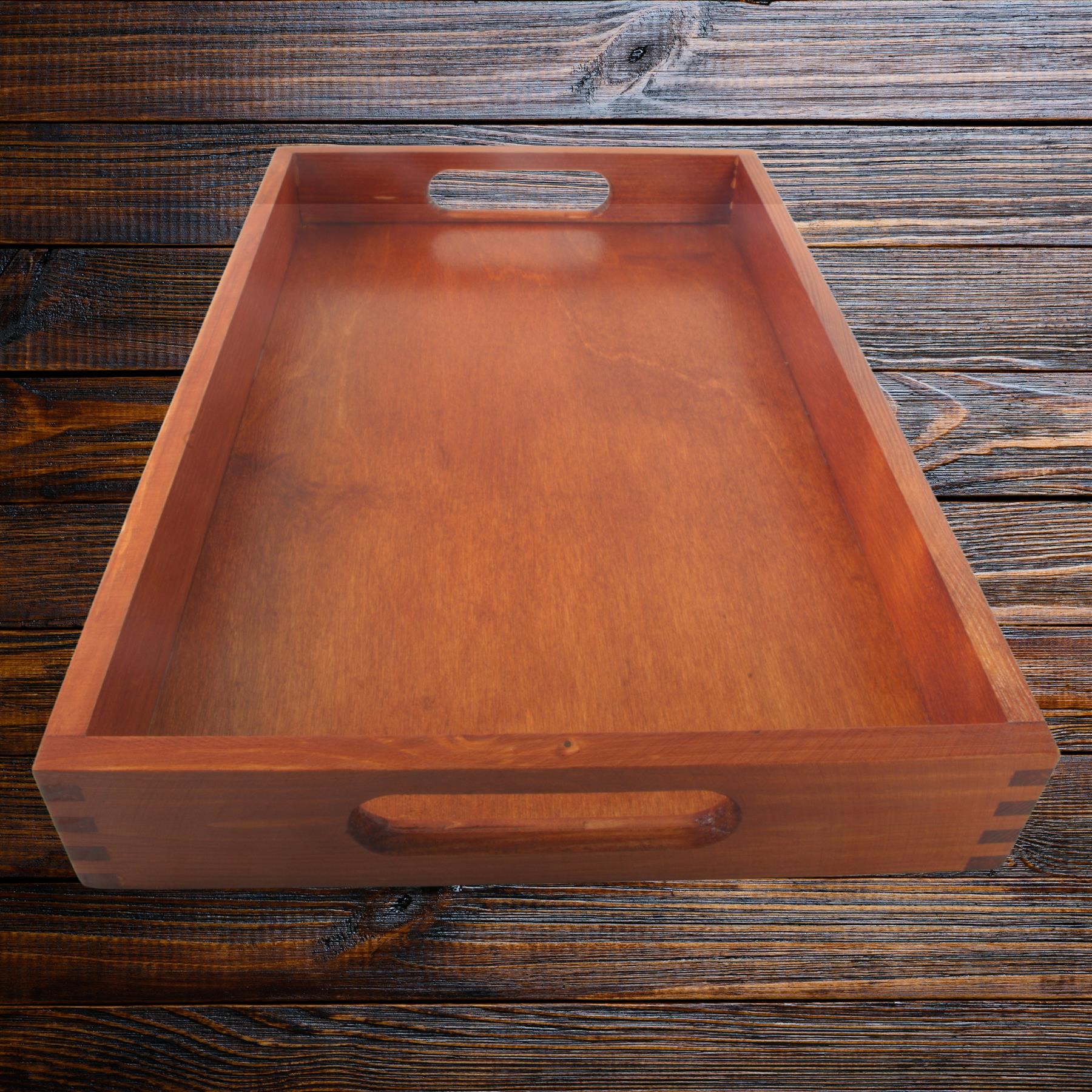 Wooden Serving Trays | Various Colours & Sizes | Hand-stained Breakfast Platters - Picture 62 of 123