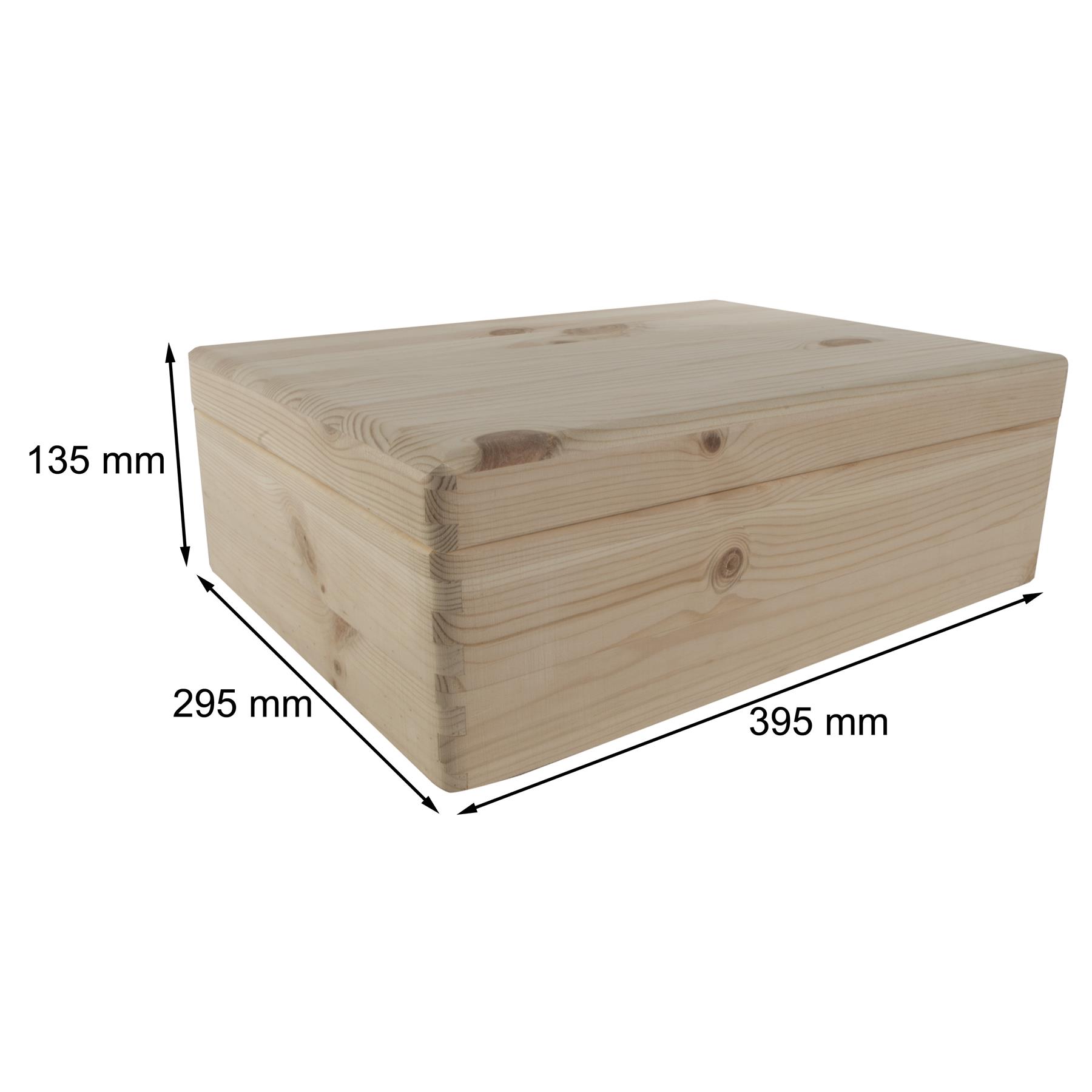 Memorabilia Boxes With Real Pinewood Lid For Burning Painting Staining Decoupage - Picture 30 of 46