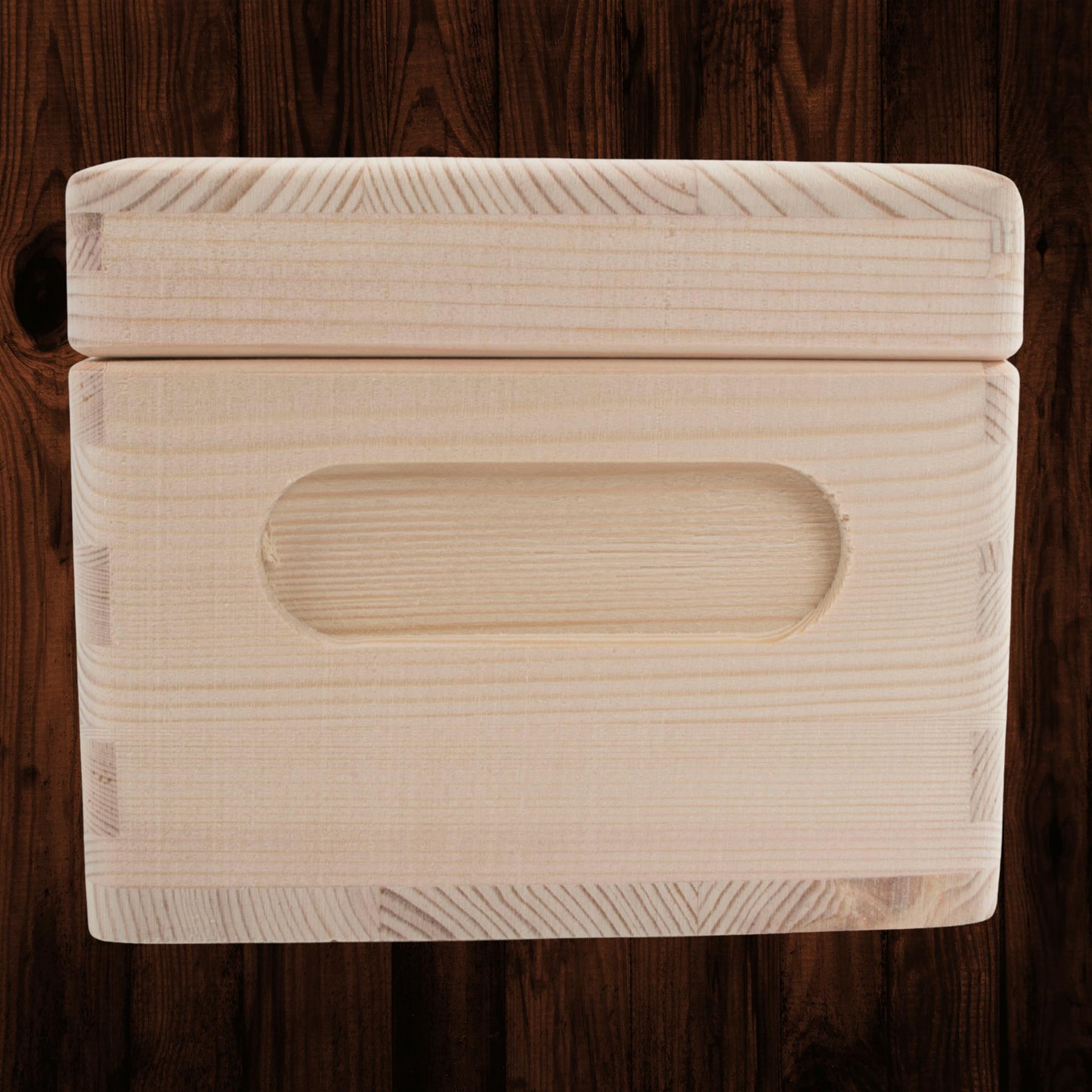 Wooden Lidded Decorative Memory Storage Chest Boxes / 5 Sizes / Small to Large - Picture 11 of 58