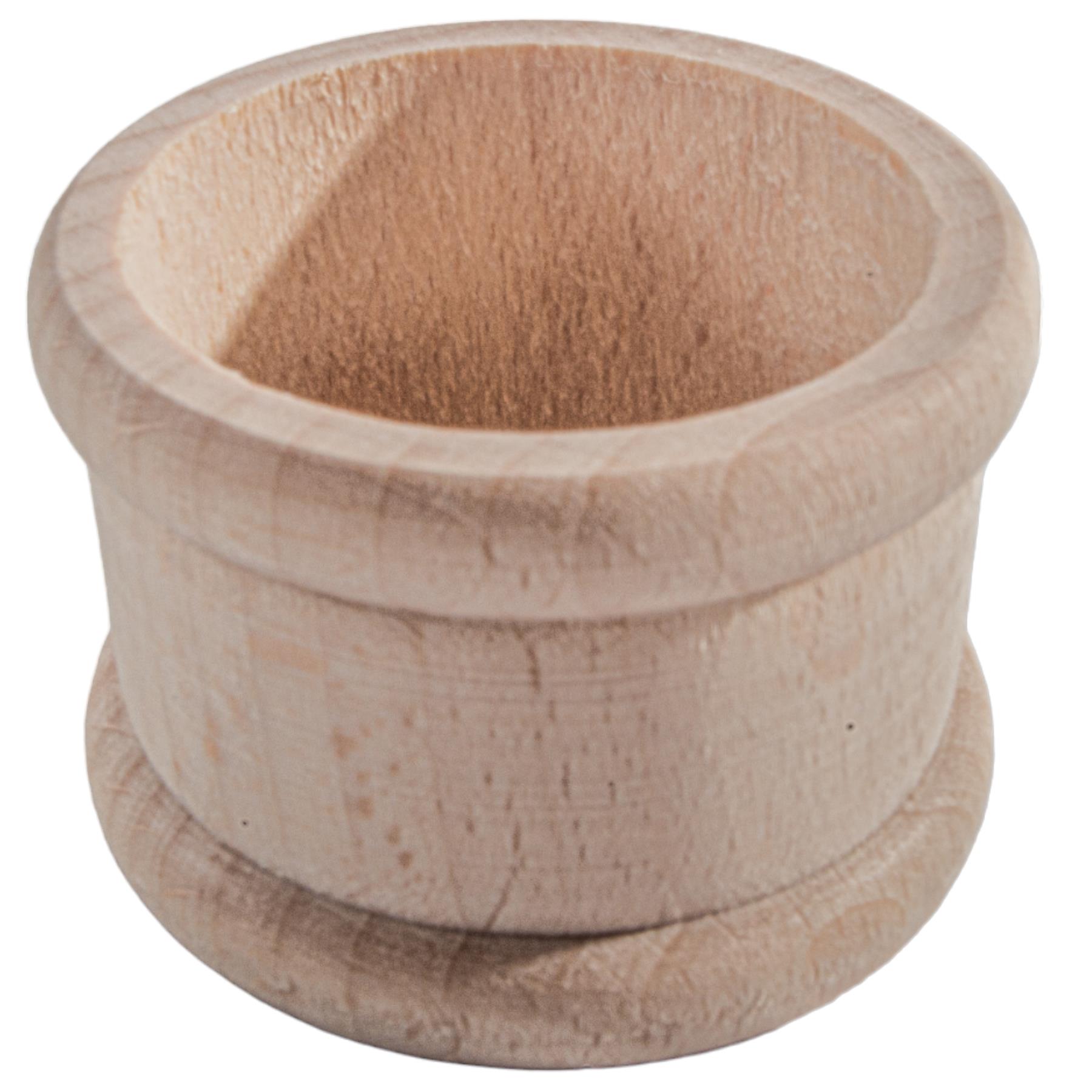 Wooden Napkin Rings | Various Designs | Round Decorative Holders For Craft DIY - Picture 21 of 50