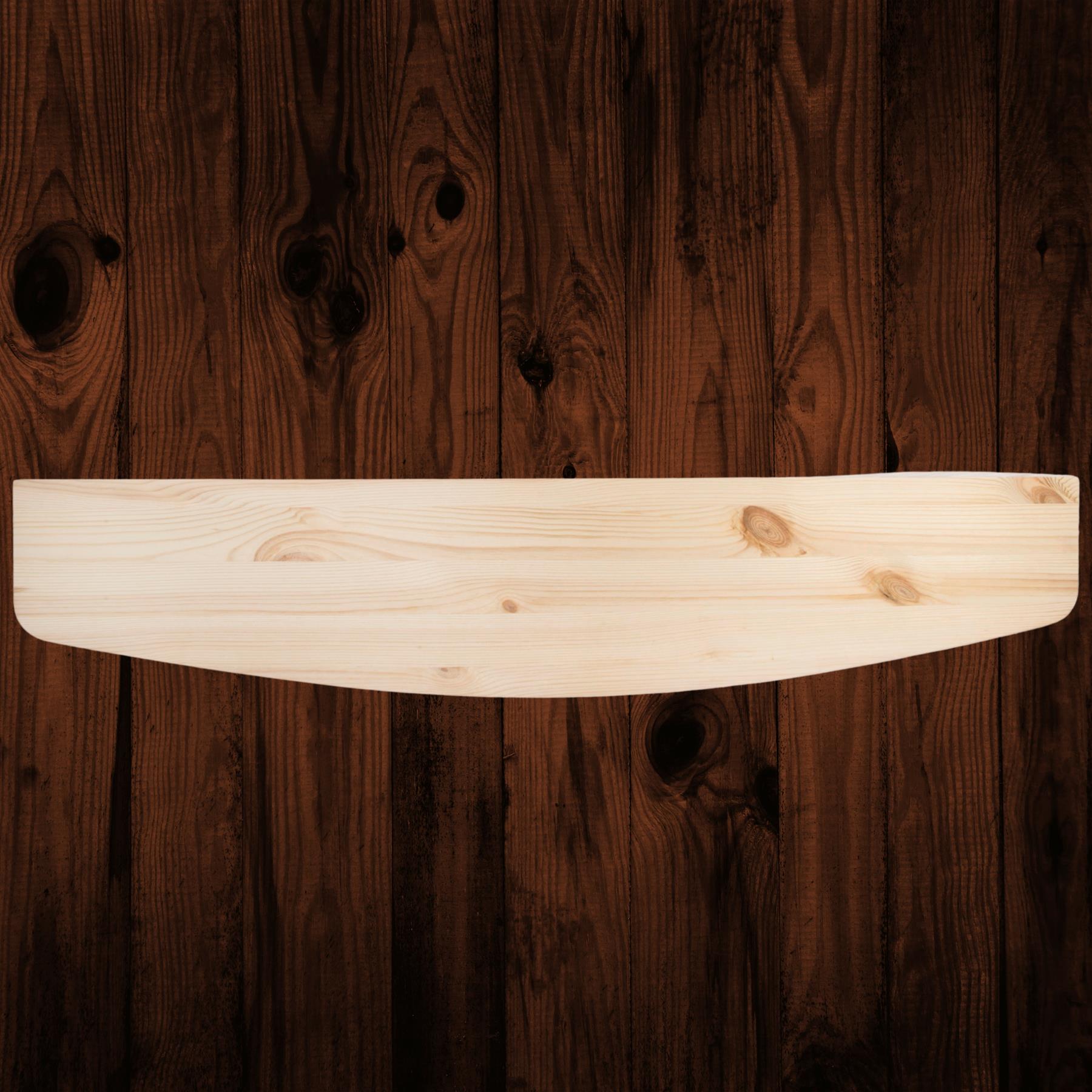 Natural Pine Wooden Floating Shelf Shelves / 5 Sizes / Wall Mounted Storage Rack - Picture 33 of 47