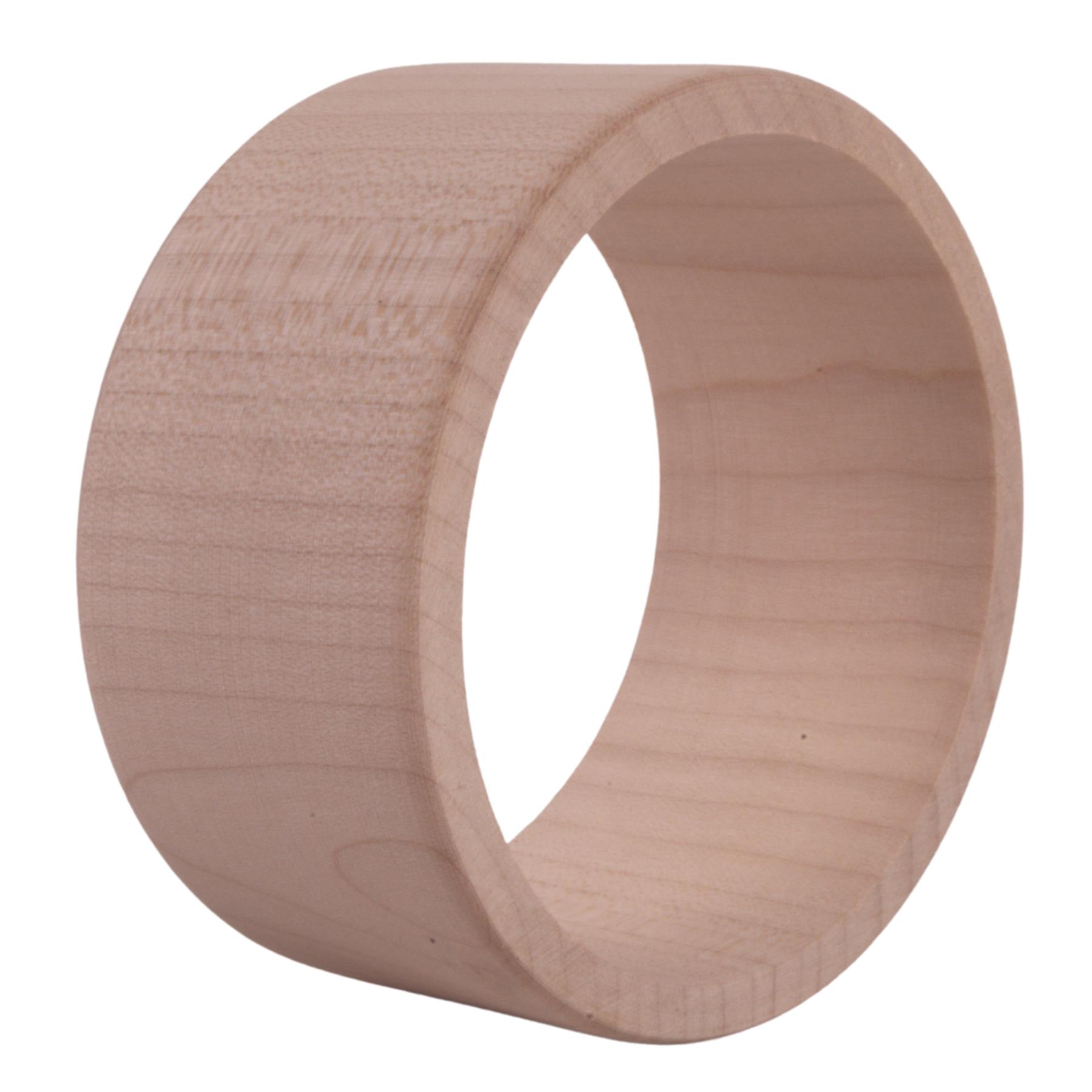 Flat Natural Unfinished Wooden Bracelet Bangles Wristlet Craft DIY Decorating - Picture 48 of 71
