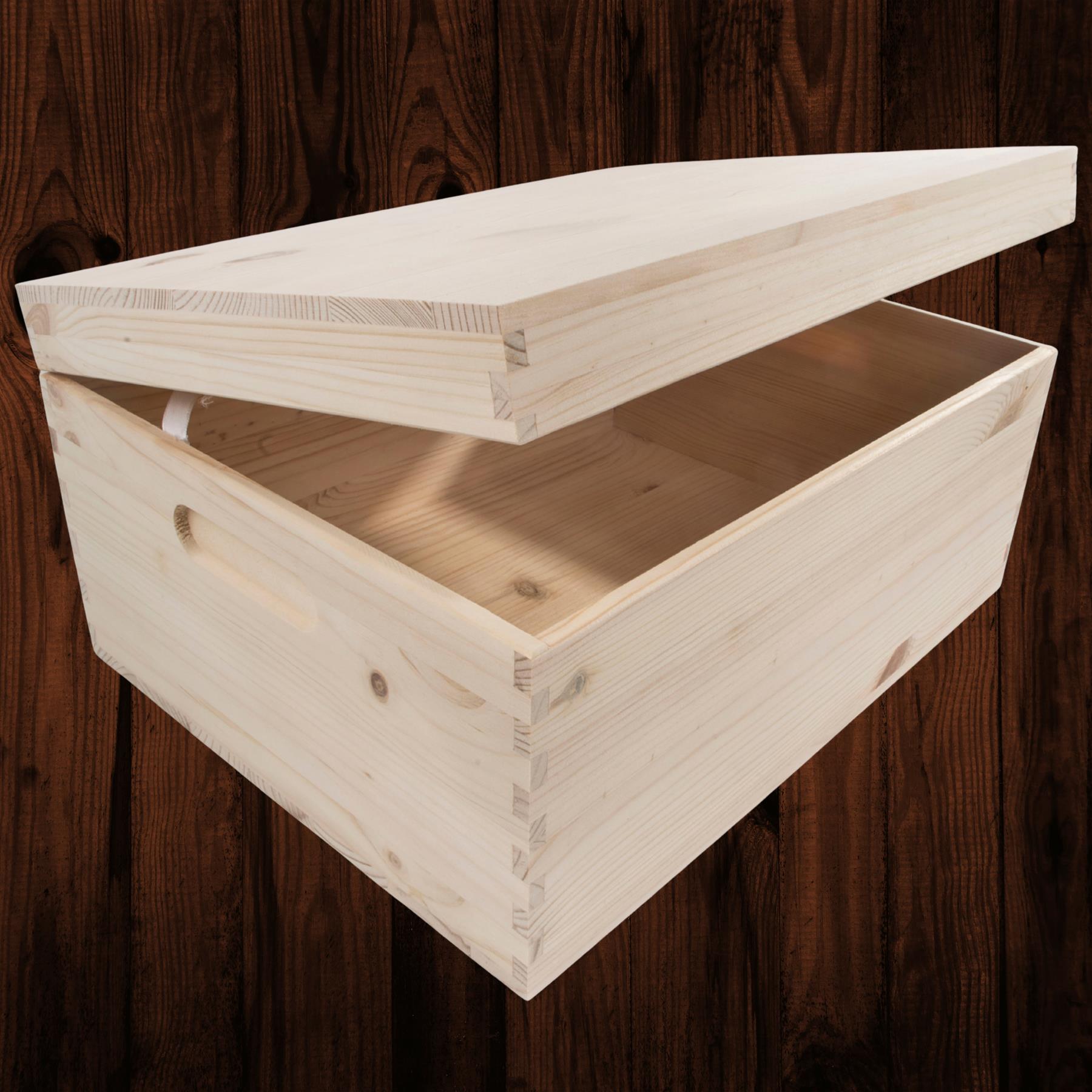 Wooden Boxes / Choice of 5 Sizes / Home Storage Keepsake Memory Solutions DIY - Picture 80 of 81