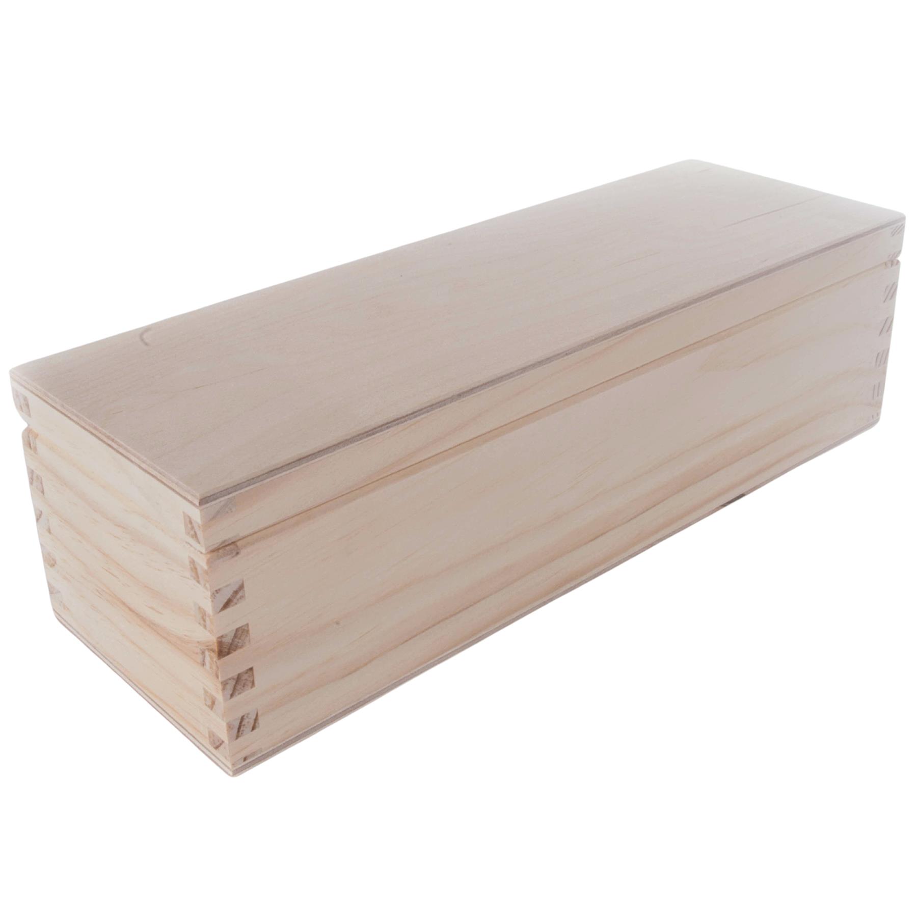 Holz Länglich Tee Box Ordnung Aufbewahrung Organizer Einfach Halter Etui 2-4 Fächer - Bild 45 von 48
