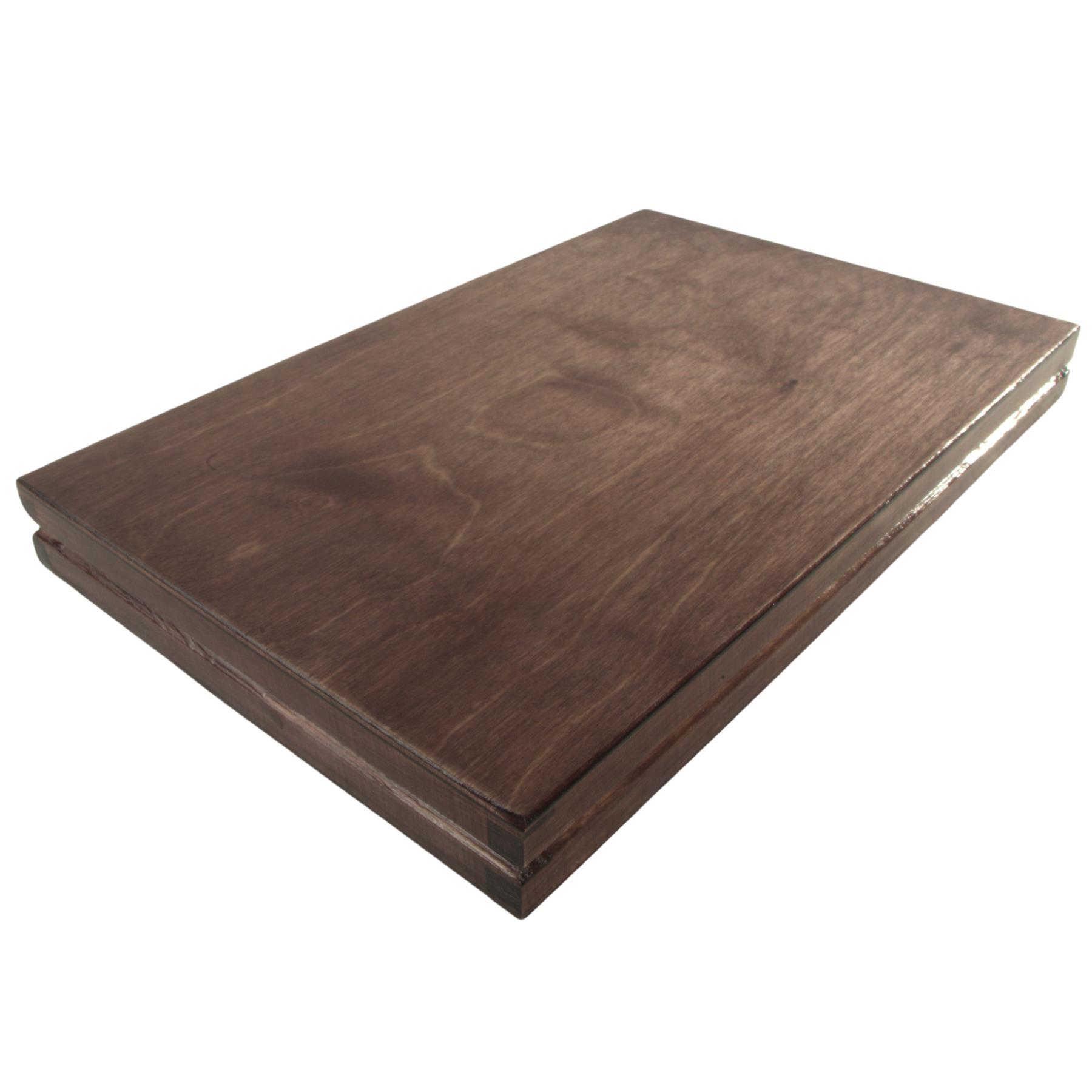 Hand-stained Wooden 40 Compartments Shallow Boxes for Gems Beads Jewellery - Picture 29 of 60