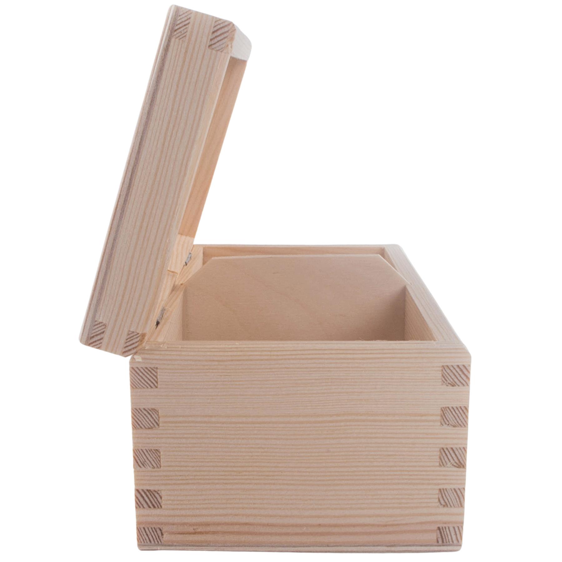 Holz Länglich Tee Box Ordnung Aufbewahrung Organizer Einfach Halter Etui 2-4 Fächer - Bild 21 von 48