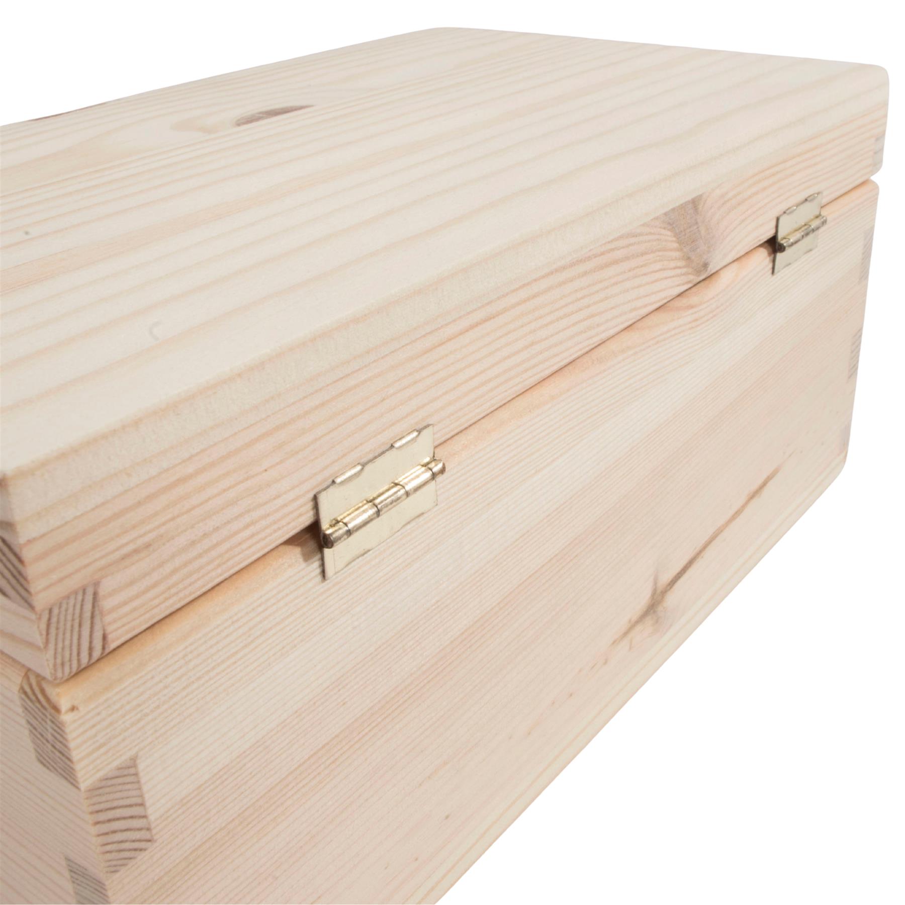 Wooden Boxes / Choice of 5 Sizes / Home Storage Keepsake Memory Solutions DIY - Picture 17 of 81