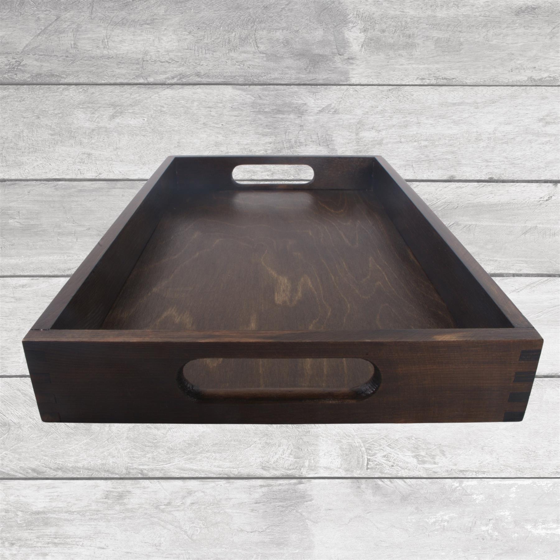 Wooden Serving Trays | Various Colours & Sizes | Hand-stained Breakfast Platters - Picture 69 of 123