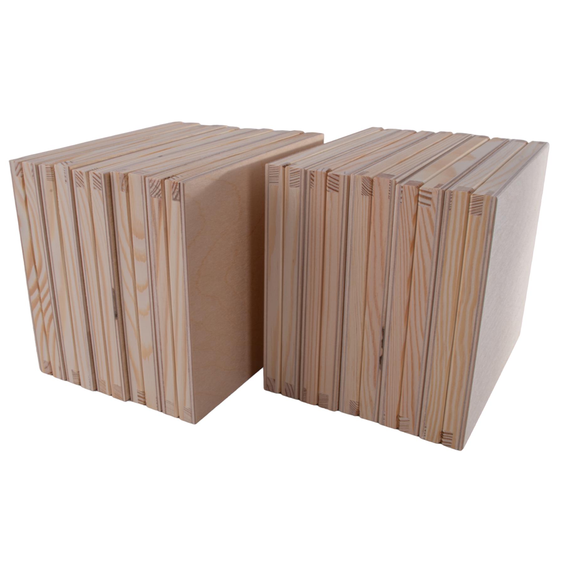 Wooden Storage Boxes for CDs | Decorative Case | Paint Engrave Personalise DIY - Picture 20 of 20