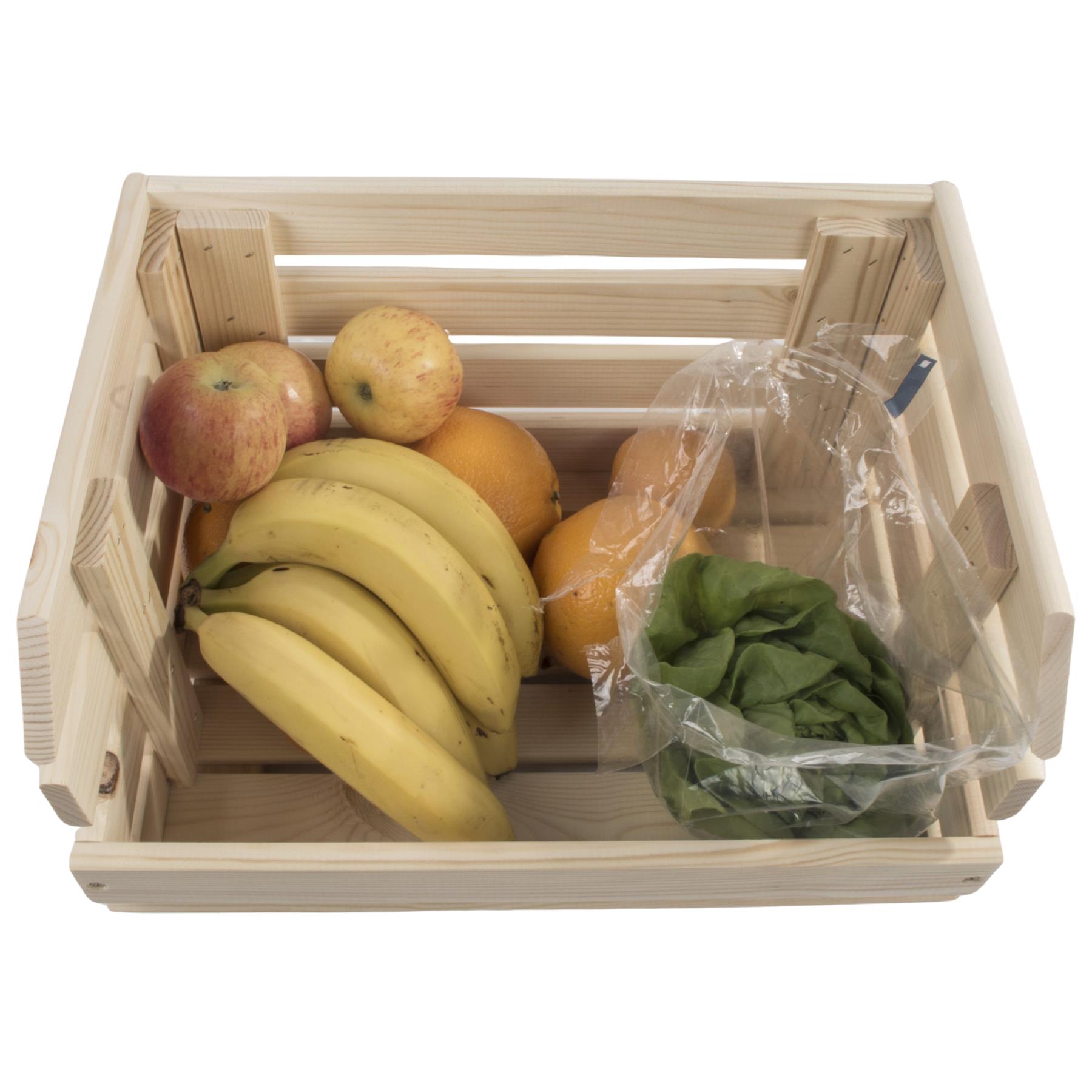 Wooden Unpainted Stackable Storage Box Crate Container Display Unit 1-3 Tier - Picture 48 of 49