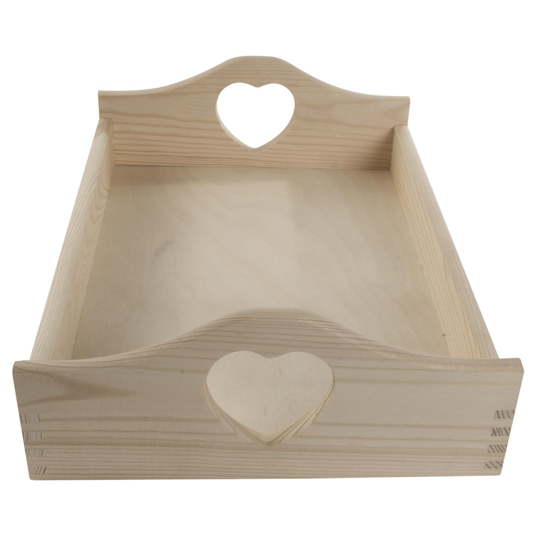 Decorative Serving Trays | Plain Pinewood | Tea Coffee Milk Breakfast Parties - Picture 58 of 144