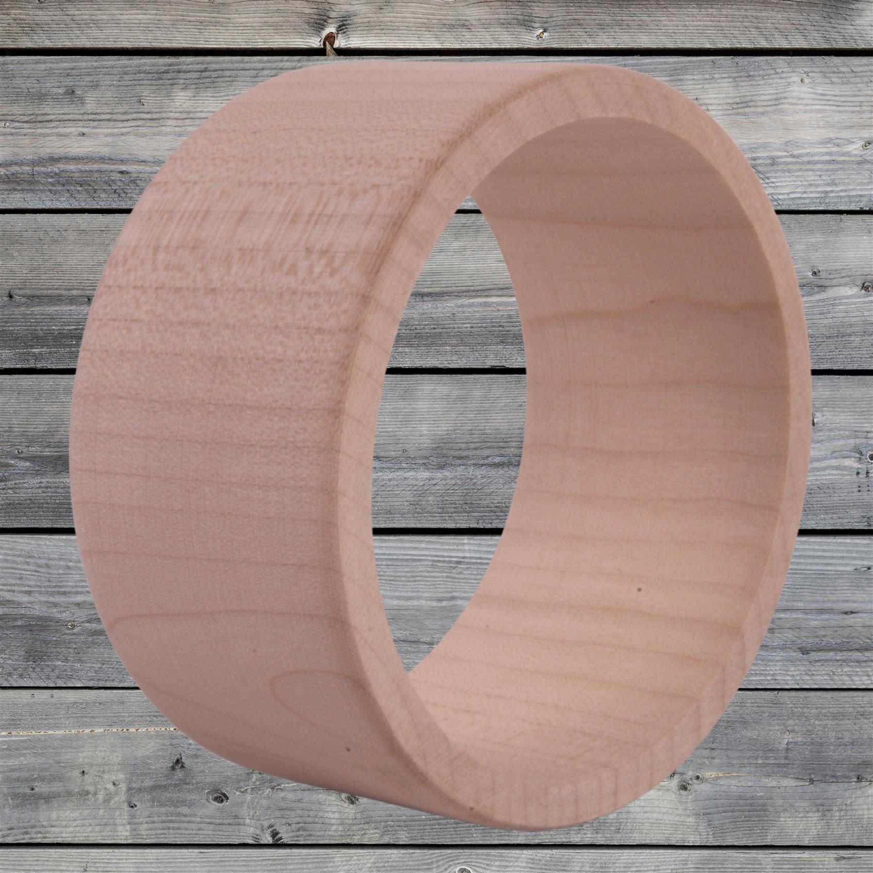 Flat Natural Unfinished Wooden Bracelet Bangles Wristlet Craft DIY Decorating - Picture 56 of 71