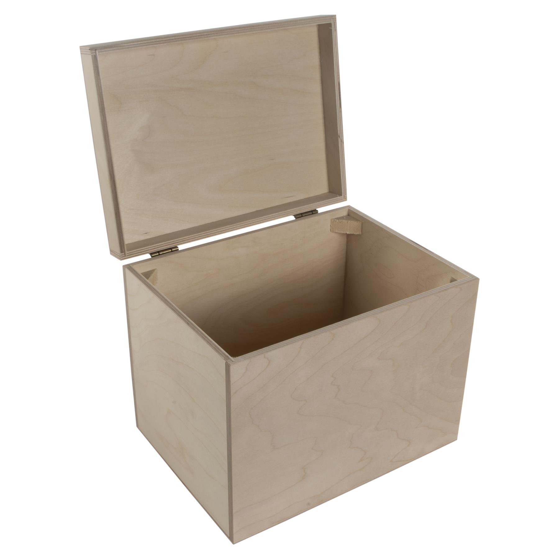 Low High Memorabilia Wooden Boxes With Lid For Burning Staining Decoupage Craft - Picture 11 of 30