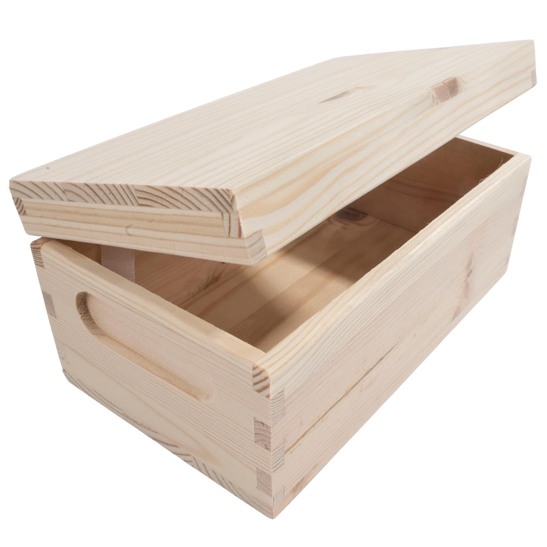 Wooden Boxes / Choice of 5 Sizes / Home Storage Keepsake Memory Solutions DIY - Picture 21 of 81