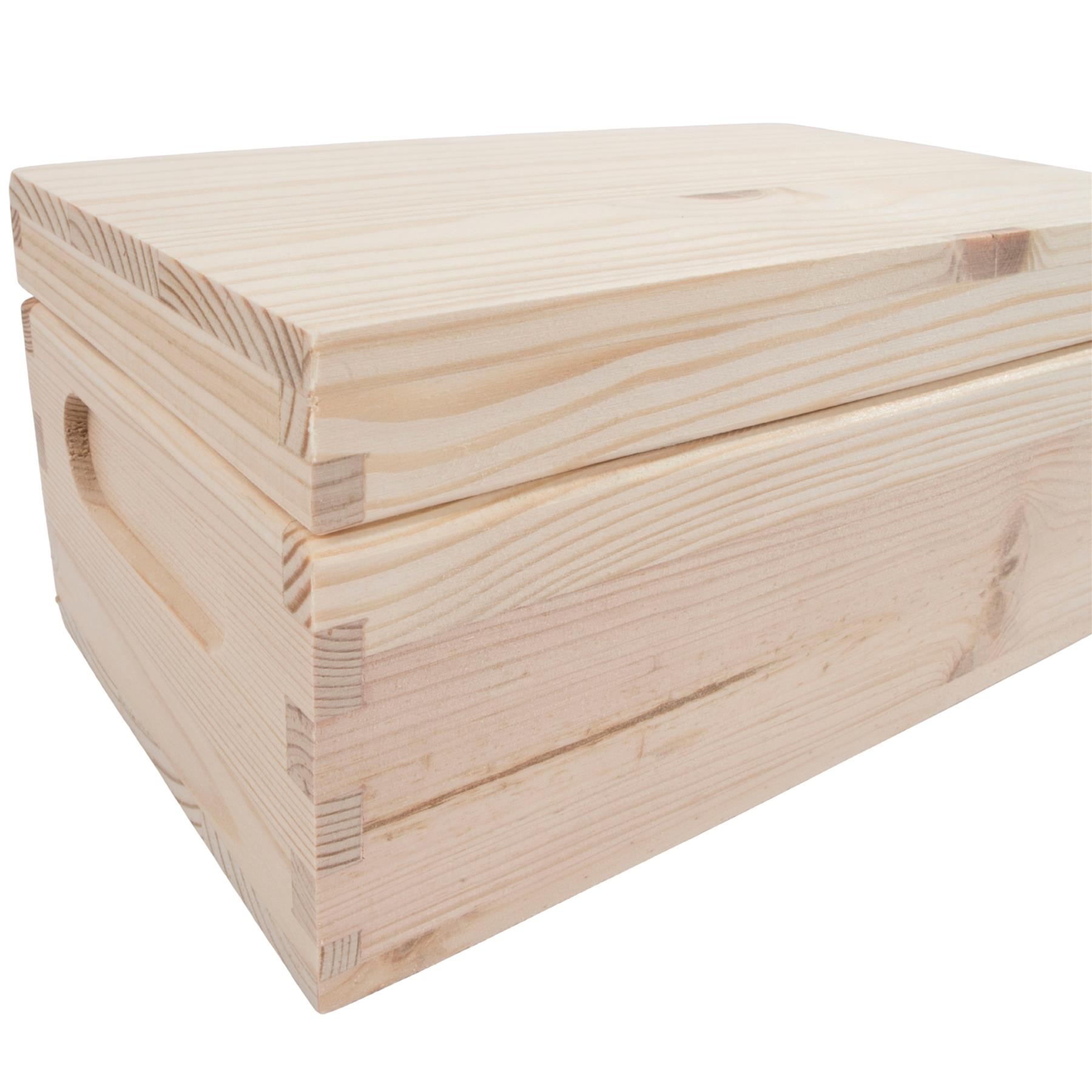 Wooden Boxes / Choice of 5 Sizes / Home Storage Keepsake Memory Solutions DIY - Picture 20 of 81
