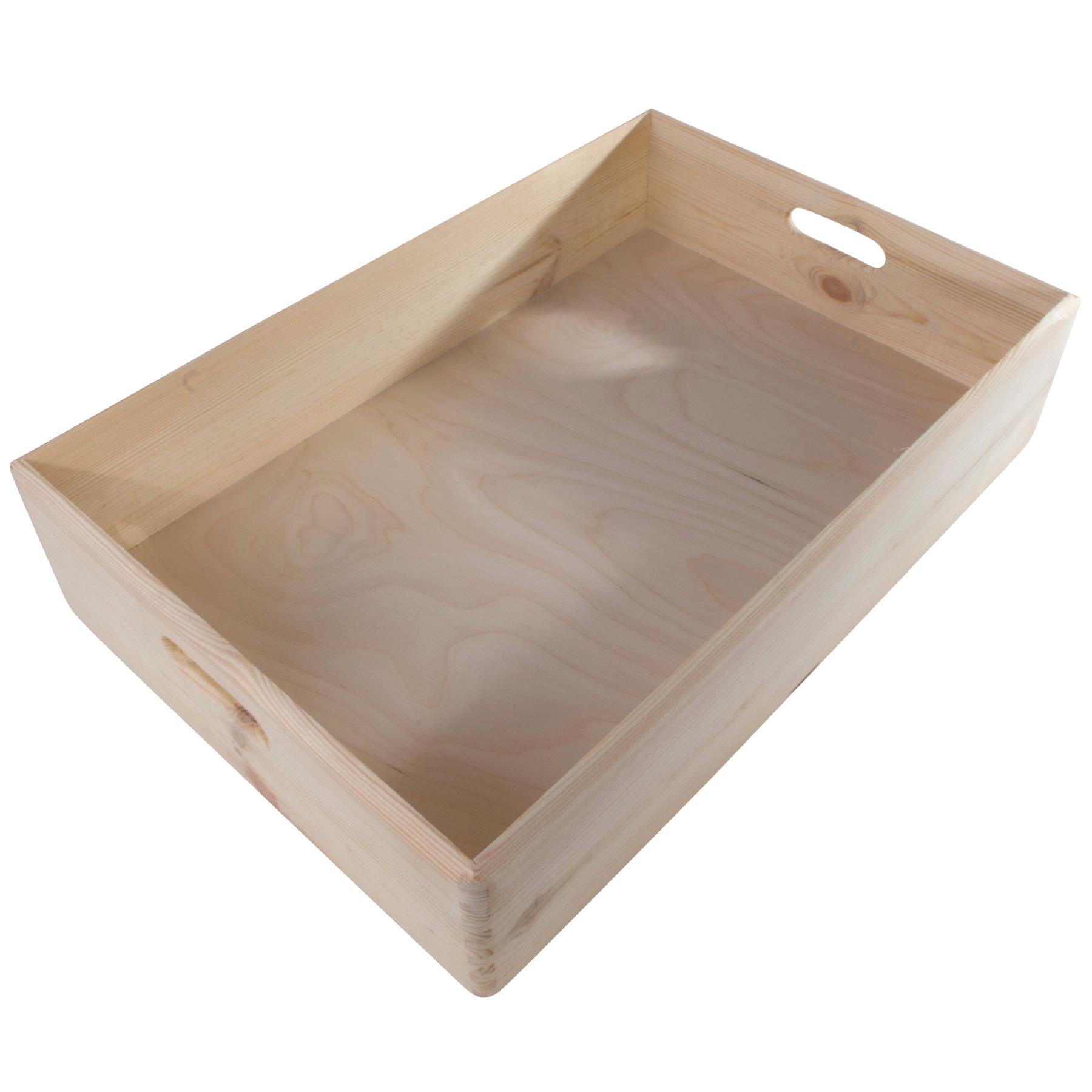 Wooden Crates | Plain Decorative Pine Underbed Storage Boxes Shelves Containers - Picture 57 of 66