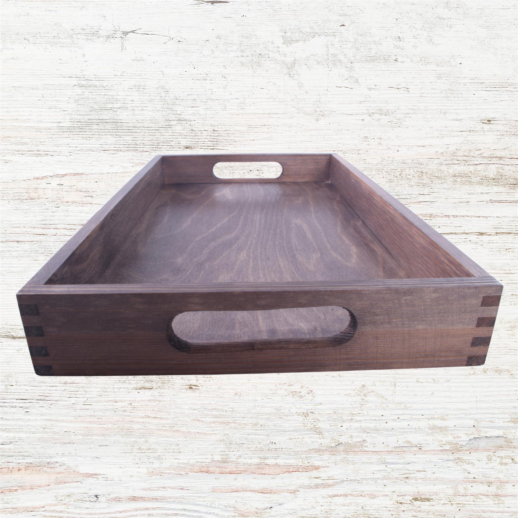 Wooden Serving Trays | Various Colours & Sizes | Hand-stained Breakfast Platters - Picture 18 of 123