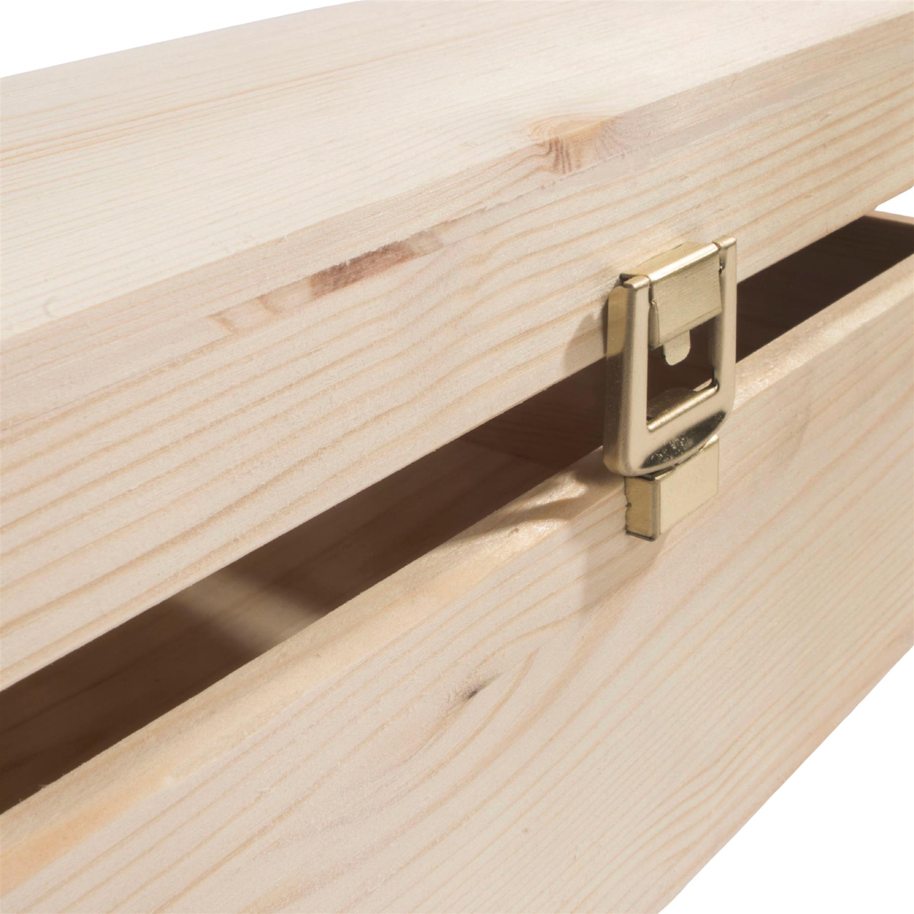 Wooden Storage Boxes / 5 Sizes / Treasure Chest Keepsake Trinket Memory Souvenir - Picture 14 of 70